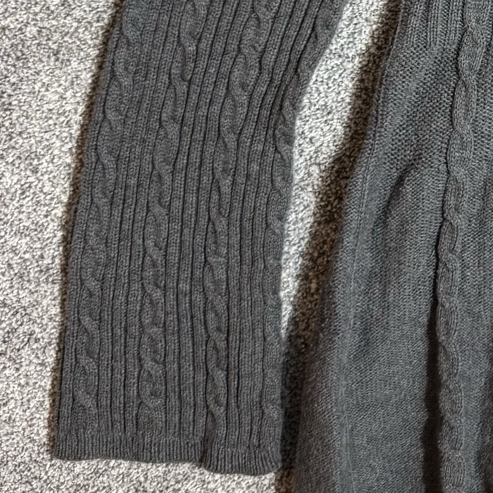 Other Hannah Sweater Womens XL Cable Knit Y2K Vintage Grandmacore Size XL / US 12-14 / IT 48-50 - 5 Thumbnail