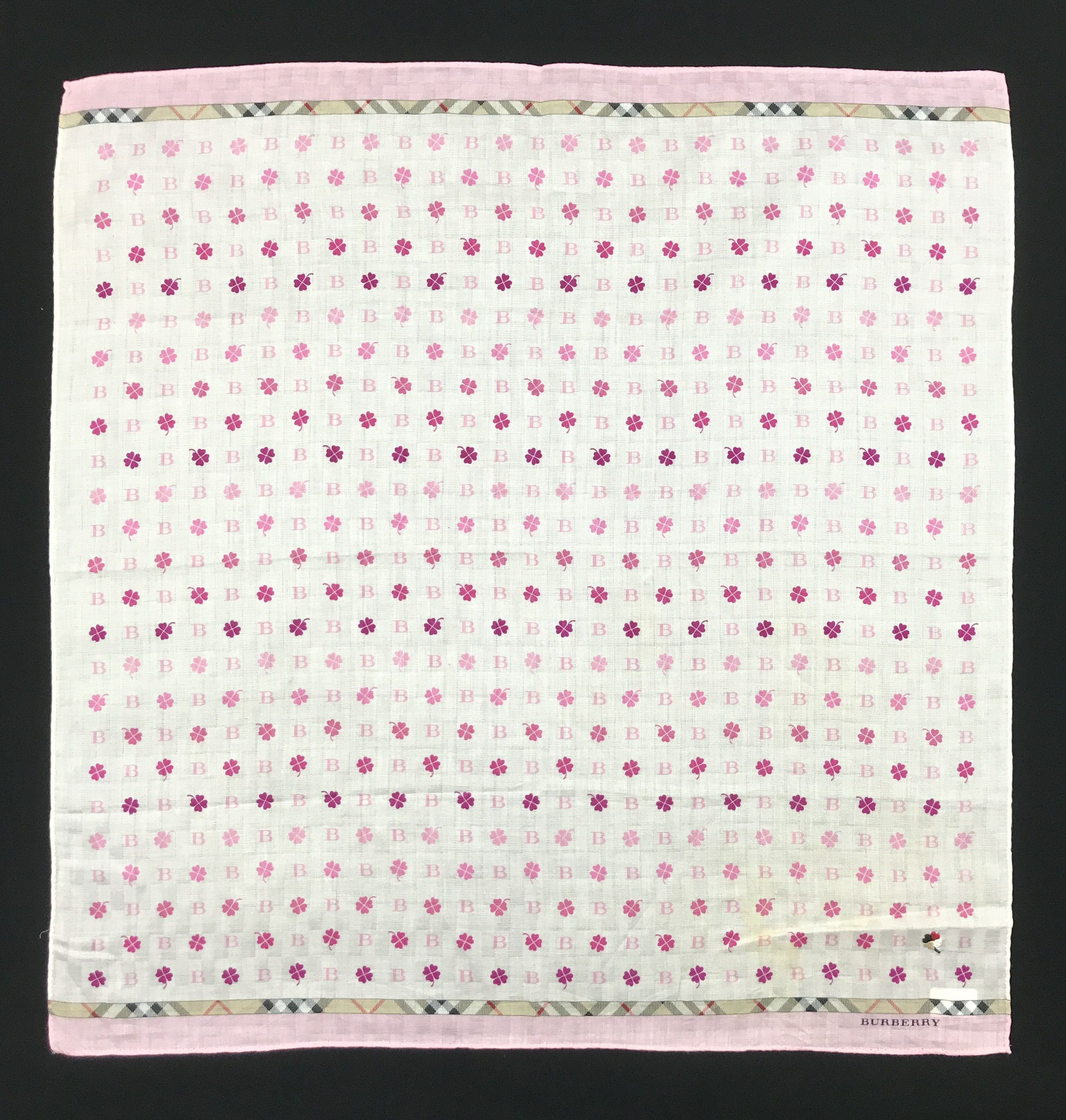 Burberry × Vintage Vintage Burberry Bandana Neckerchief Handkerchief Size ONE SIZE - 1 Thumbnail