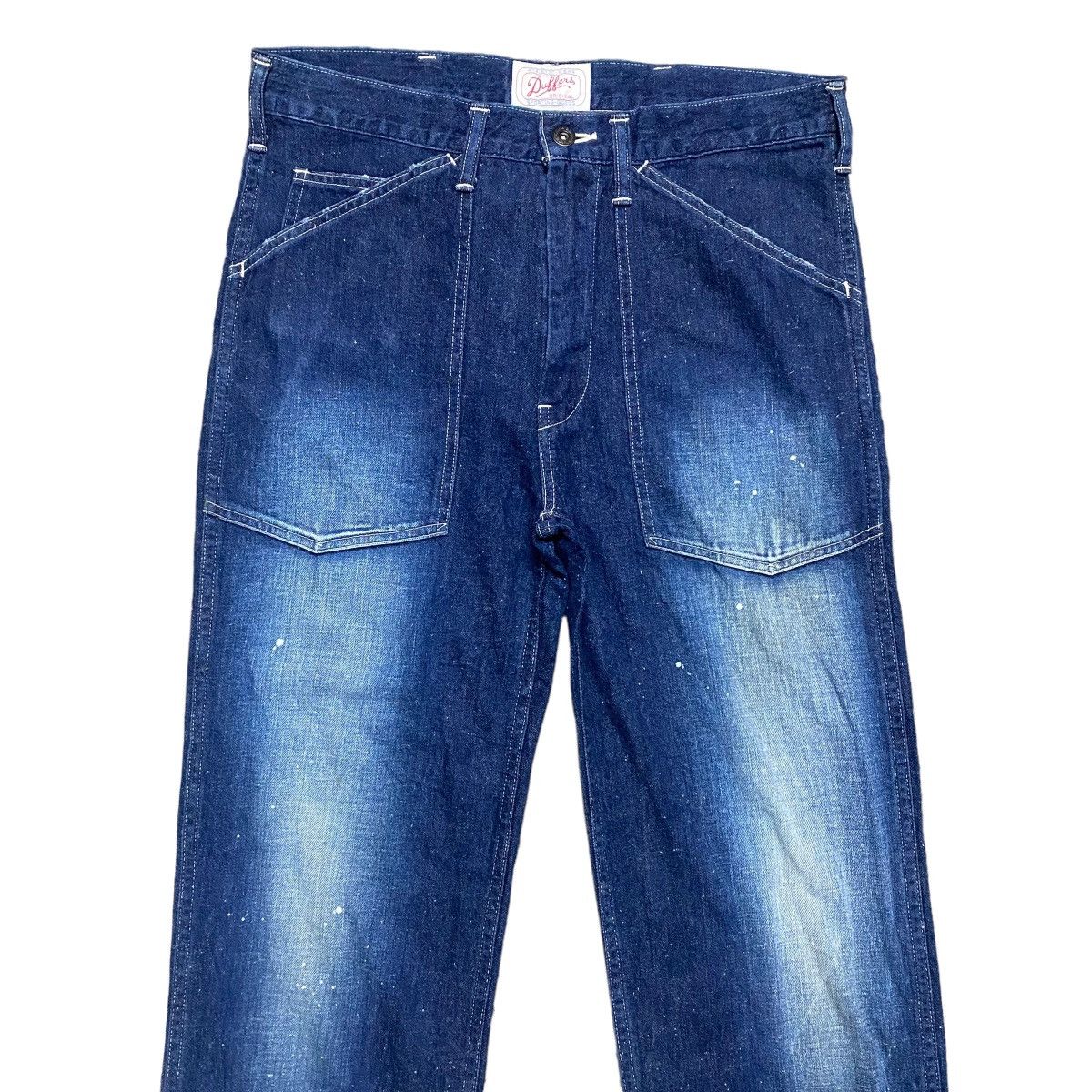 The Duffer of St.George Duffers USN Naval Denim Pants Size US 32 / EU 48 - 3 Thumbnail
