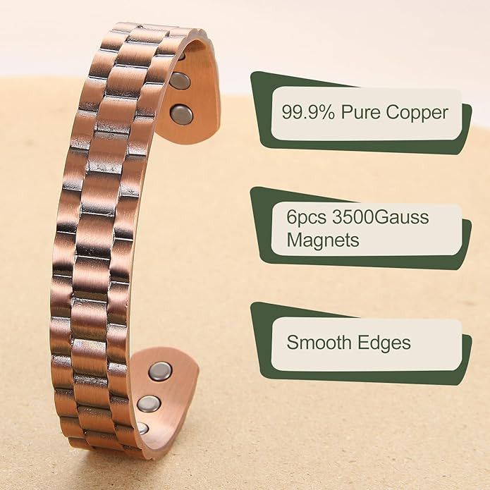 Other Handmade copper man's bracelet Size ONE SIZE - 3 Thumbnail