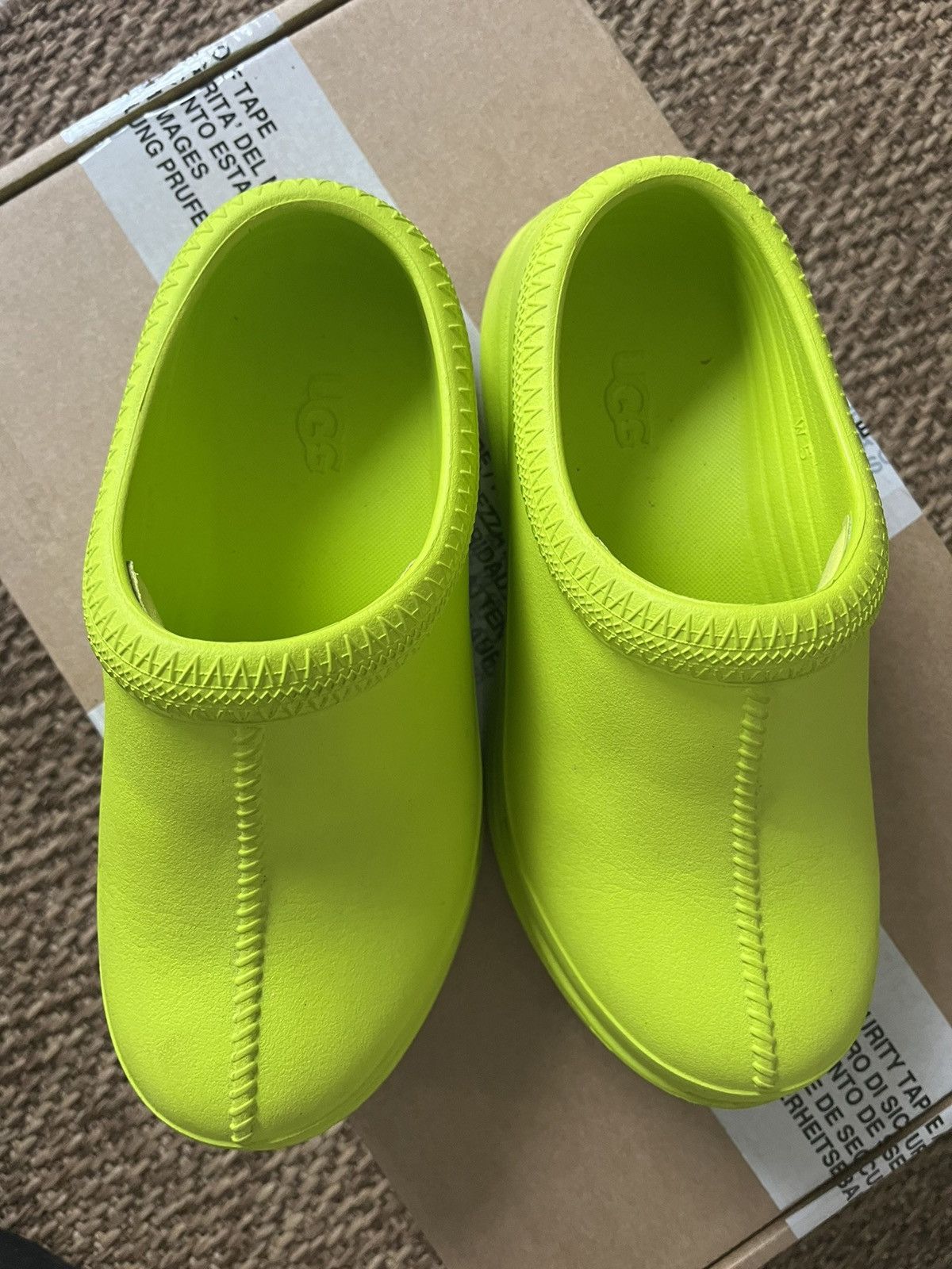 Lime Green Uggs Men main image 3