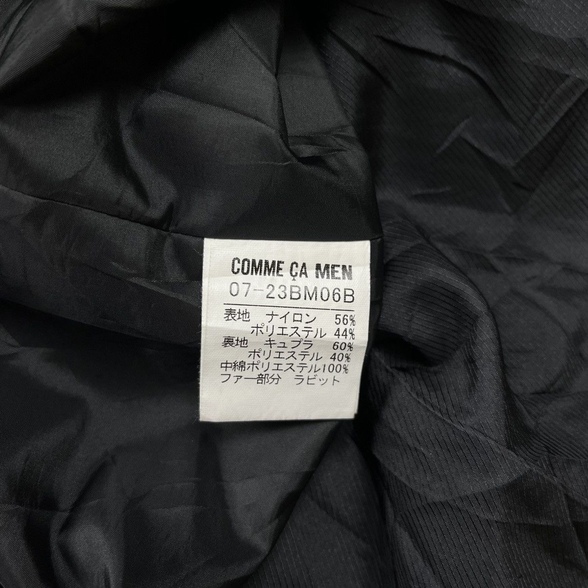 BUFFALO BOBS 2007 Comme Ca Men - Trim Fur Collar Jacket Size US M / EU 48-50 / 2 - 13 Thumbnail