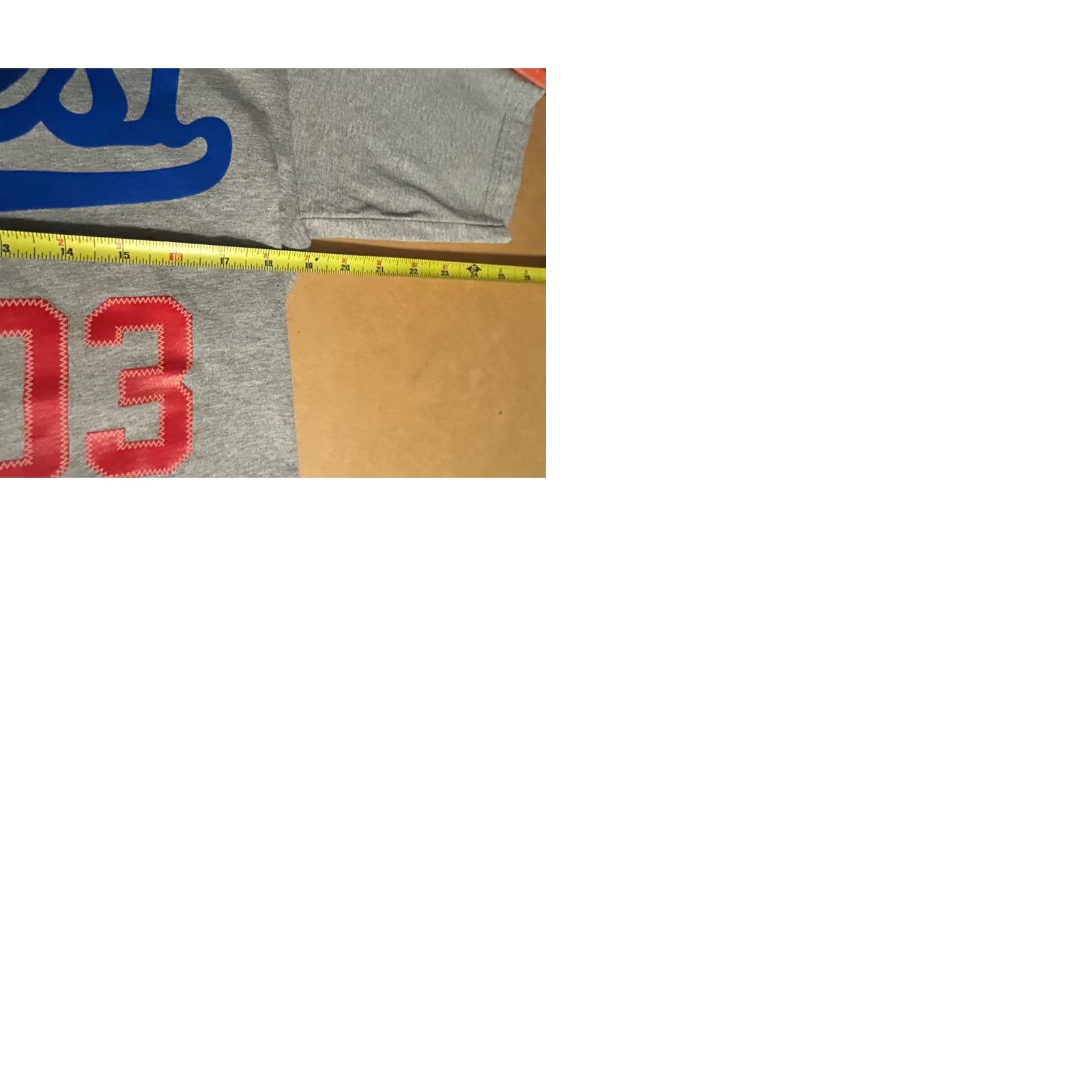 Vintage Streetwise Dopes 03 Dodgers Script Men Medium Gray Short Sleeve NWT Size US 31 - 10 Thumbnail