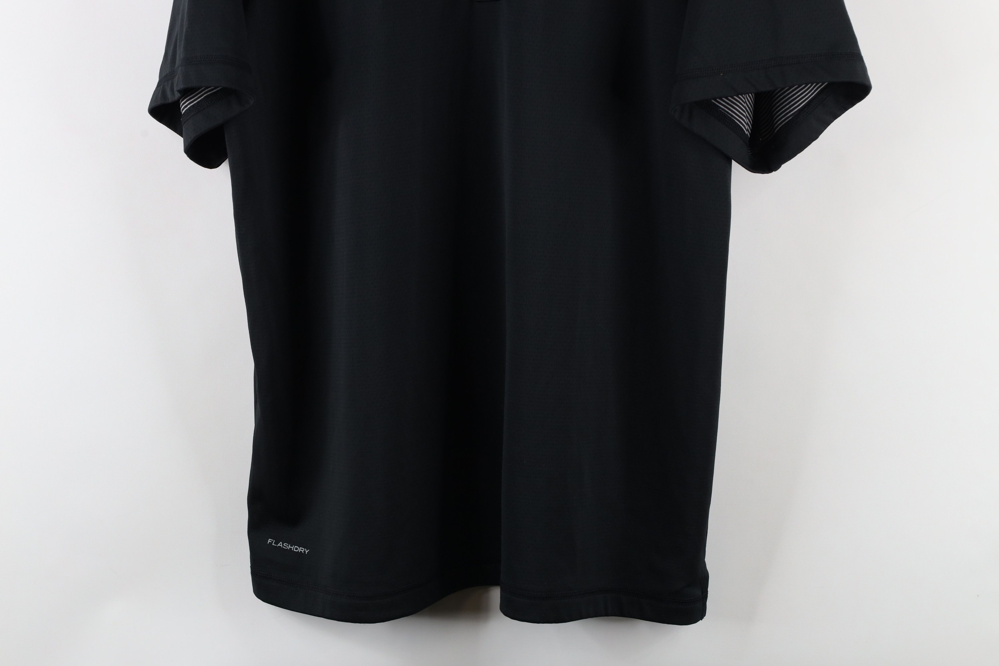 The North Face × Vintage The North Face FlashDry Short Sleeve Collared Golf Polo Size US L / EU 52-54 / 3 - 3 Thumbnail