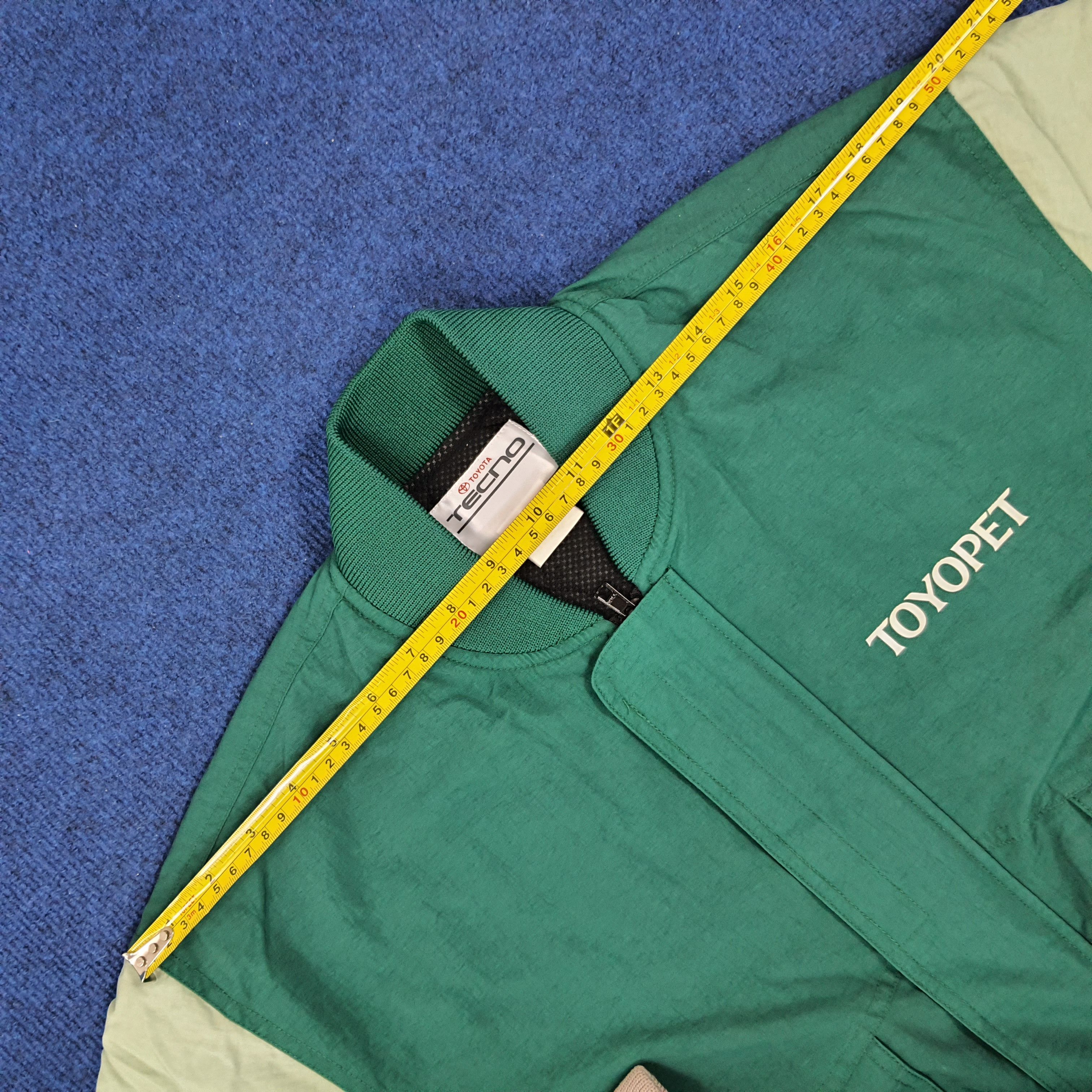 Japanese Brand × Vintage Vintage Toyota Tecno Toyopet Motorsports Bomber Jacket Size US L / EU 52-54 / 3 - 8 Thumbnail