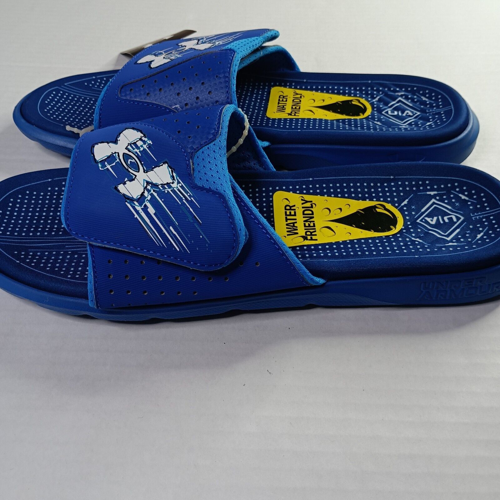 Under Armour Under Armour Mercenary Slides Water Friendly Sandals Mens 13 Size US 13 / EU 46 - 4 Thumbnail