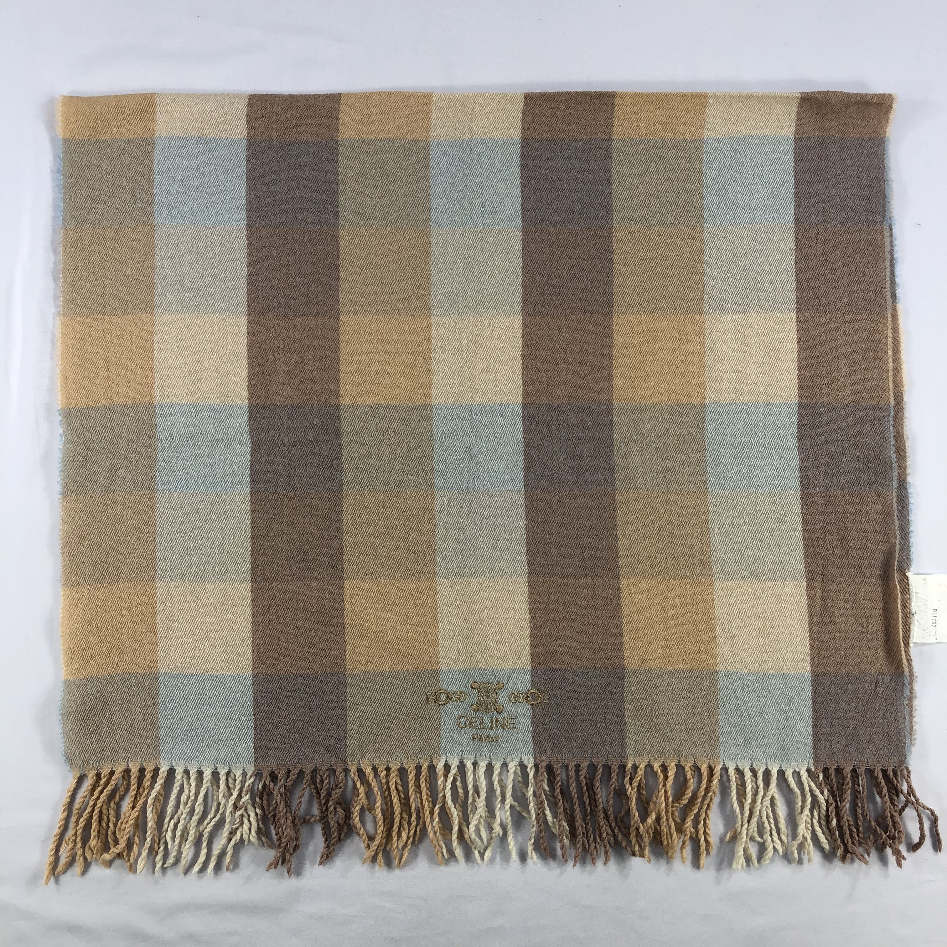 Celine Vintage Celine Scarf/Muffler/Neckwear MF1791 Size ONE SIZE - 1 Thumbnail
