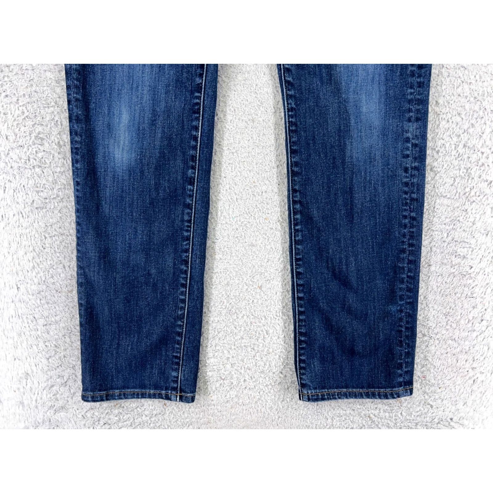7 For All Mankind 7 For All Mankind Jeans Regular 28x27 Blues Denim Straight Distressed Stretch 28 Mens Pants Vintage No Size US 28 / EU 44 - 2 Thumbnail