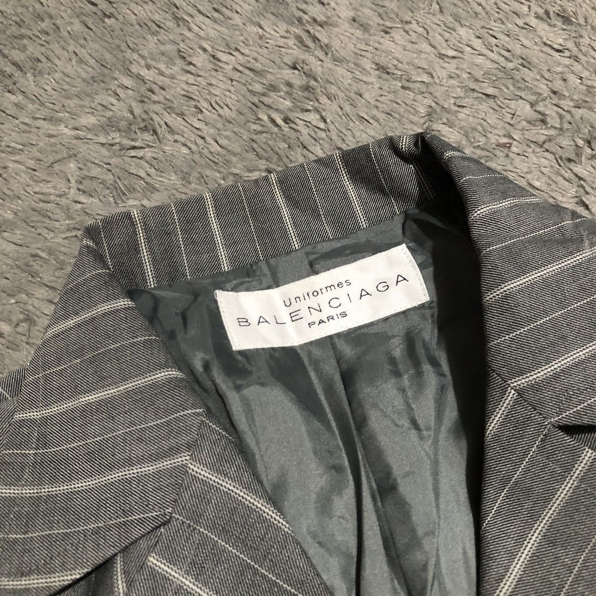 Balenciaga × Designer × Vintage ⚡️offer⚡️BALENCIAGA UNIFORMES BLAZER Size S / US 4 / IT 40 - 8 Thumbnail