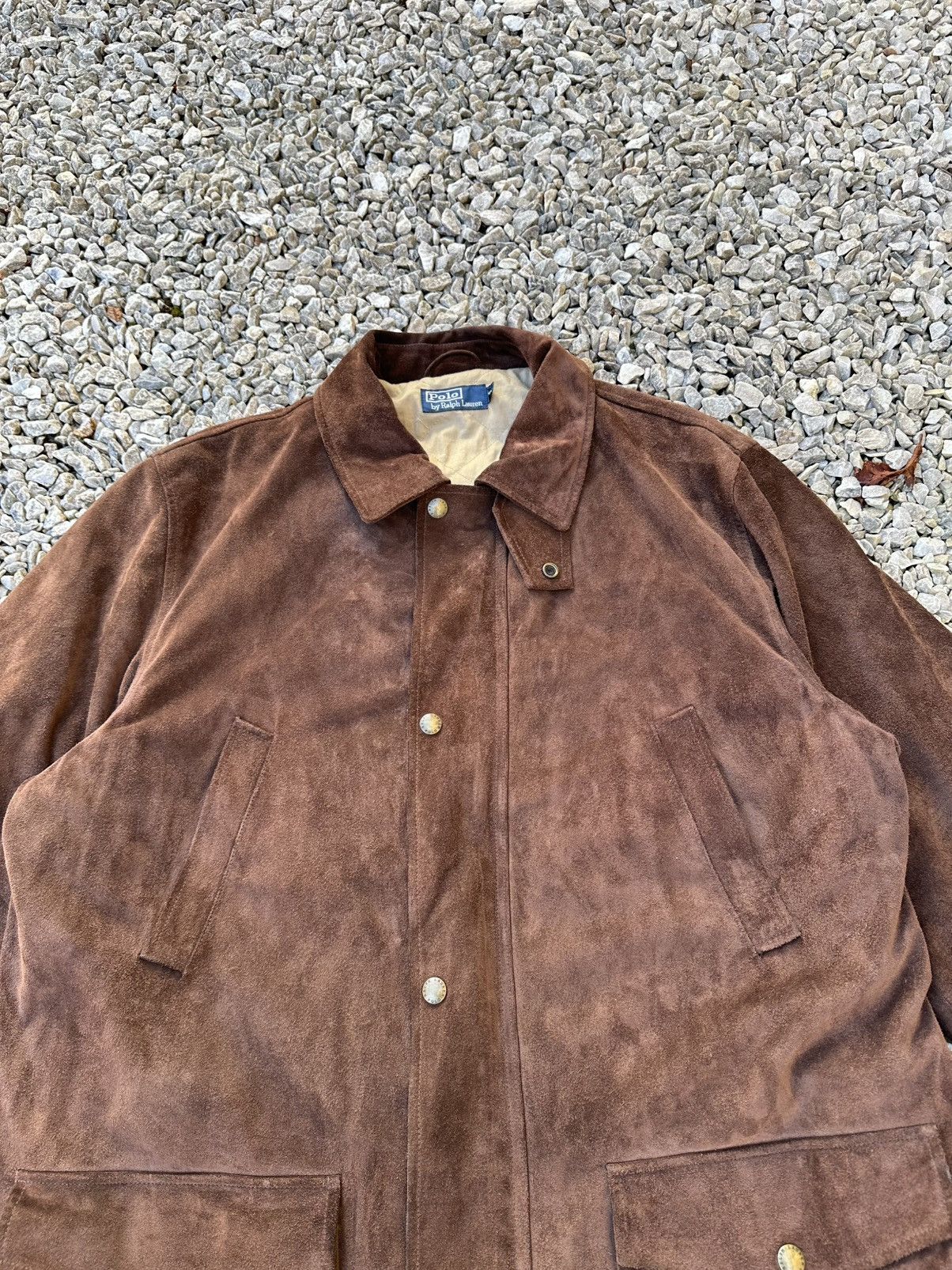 Polo Ralph Lauren Vintage Polo Ralph Lauren Mantel Jacket Braun Rare Size US XL / EU 56 / 4 - 5 Thumbnail