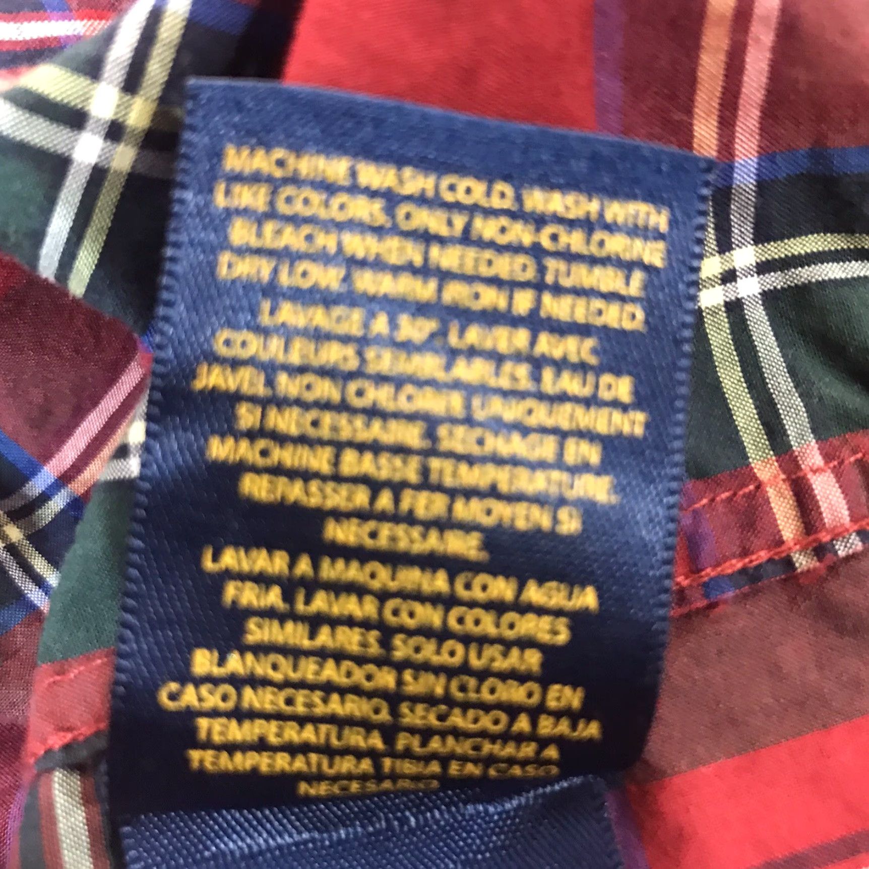 Ralph Lauren Ralph Lauren Plaid Button-Up Shirt Mens Size XL Multicolor Casual Size US XL / EU 56 / 4 - 8 Thumbnail