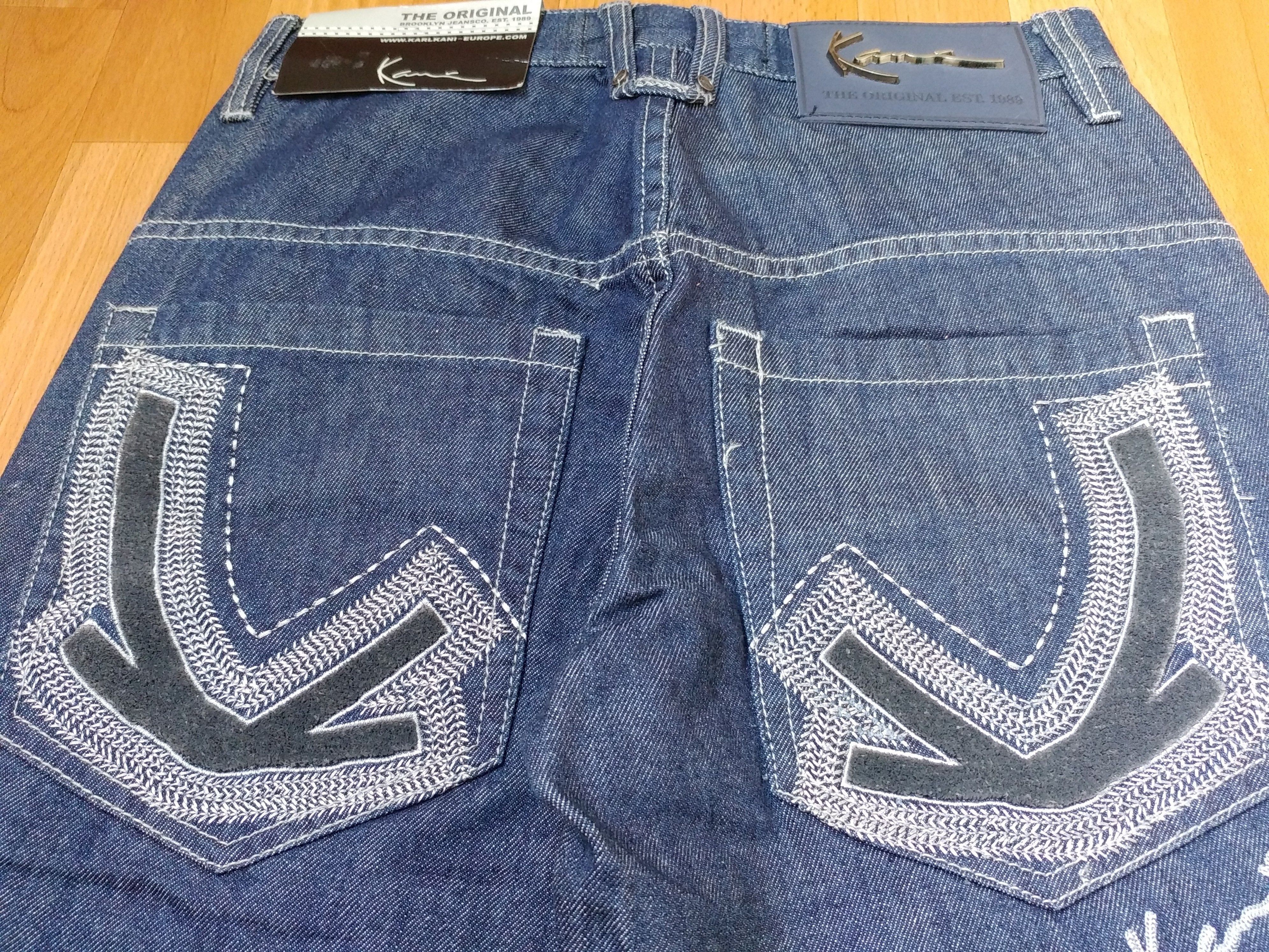 Karl Kani KARL KANI jeans, baggy, vintage Kani jeans, 90s hip hop W 30 Size US 30 / EU 46 - 8 Thumbnail