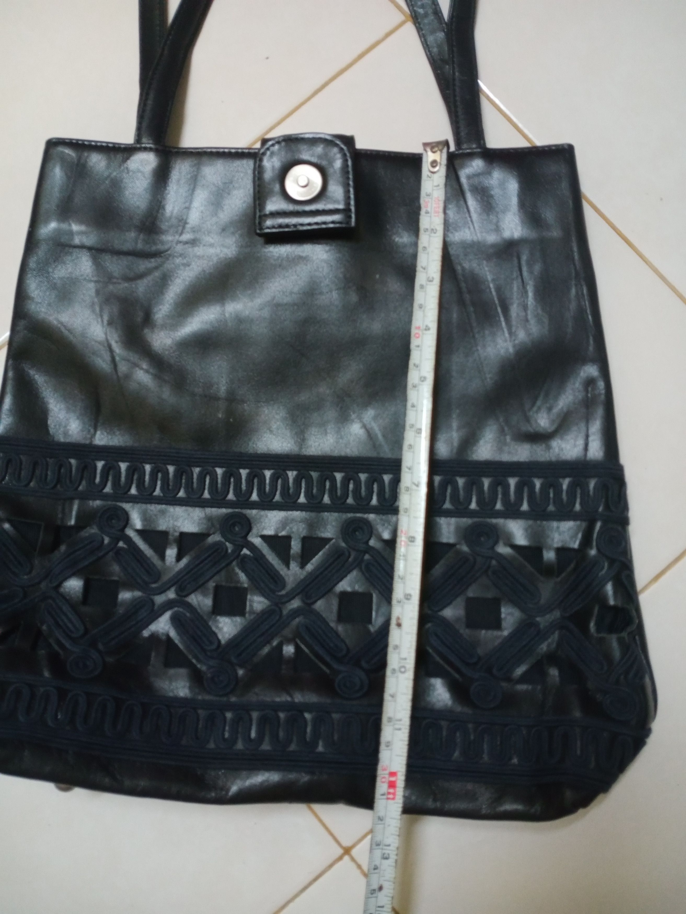 Jean Paul Gaultier JEAN PAUL GAULTIER LEATHER SHOULDER TOTE BAG Size ONE SIZE - 13 Thumbnail