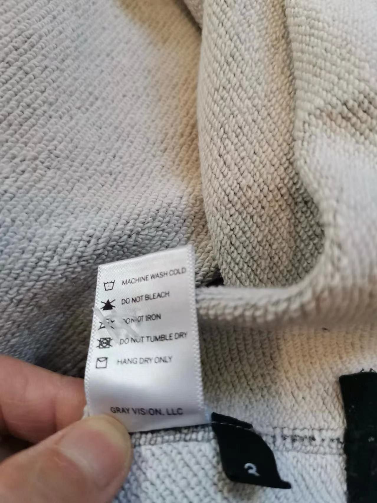 John Elliott John Elliott Archive side zip sweater crewneck villain grey Size US L / EU 52-54 / 3 - 4 Thumbnail