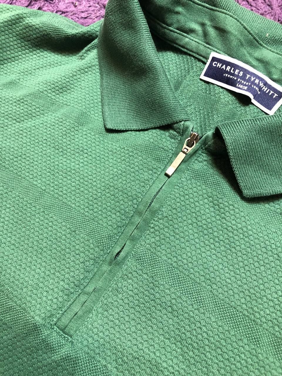 Charles Tyrwhitt VINTAGE Charles Tyrwhitt Polo Shirt Mens Size US XL / EU 56 / 4 - 5 Thumbnail