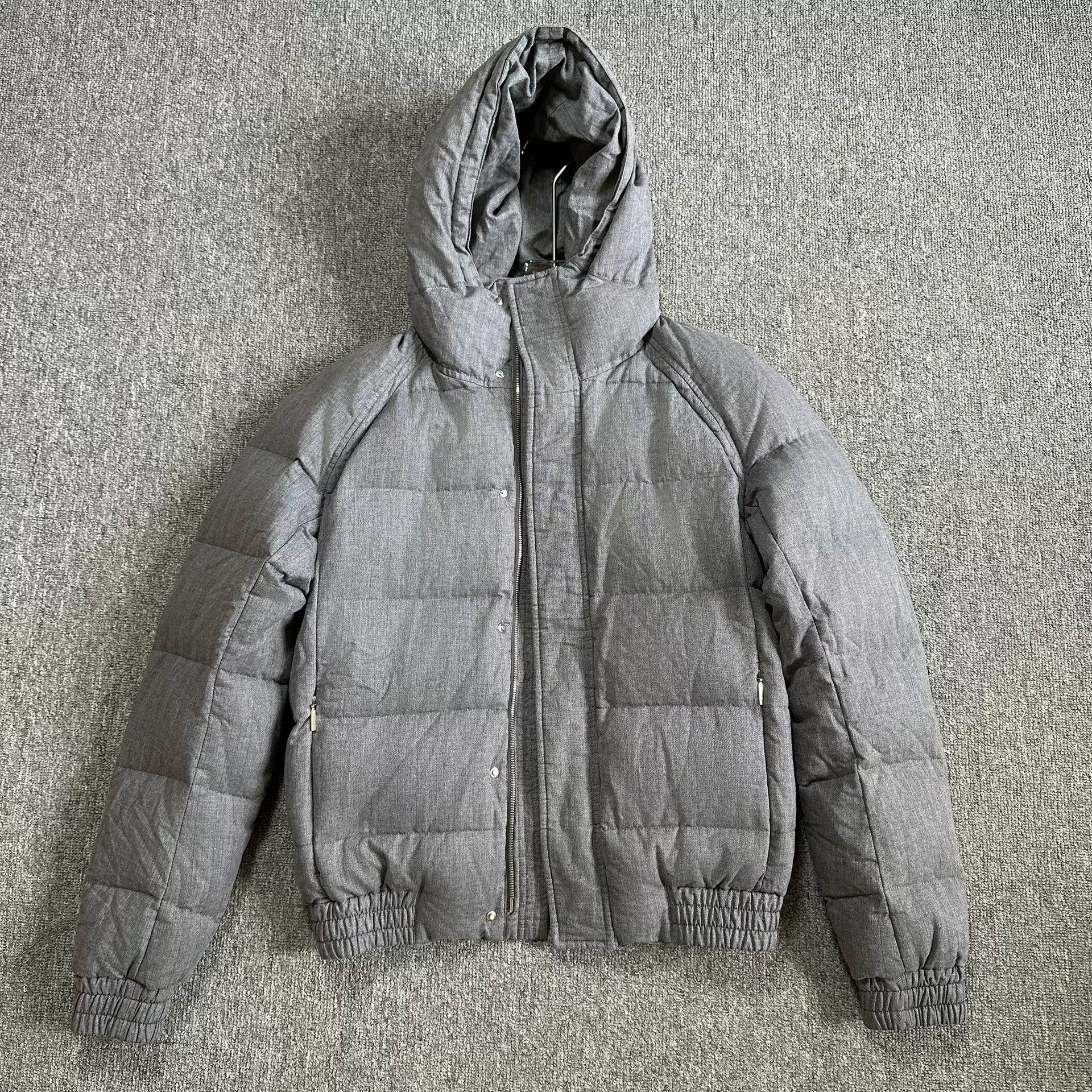 Dior Dior Homme Light Grey Down Jacket Size US S / EU 44-46 / 1 - 1 Thumbnail