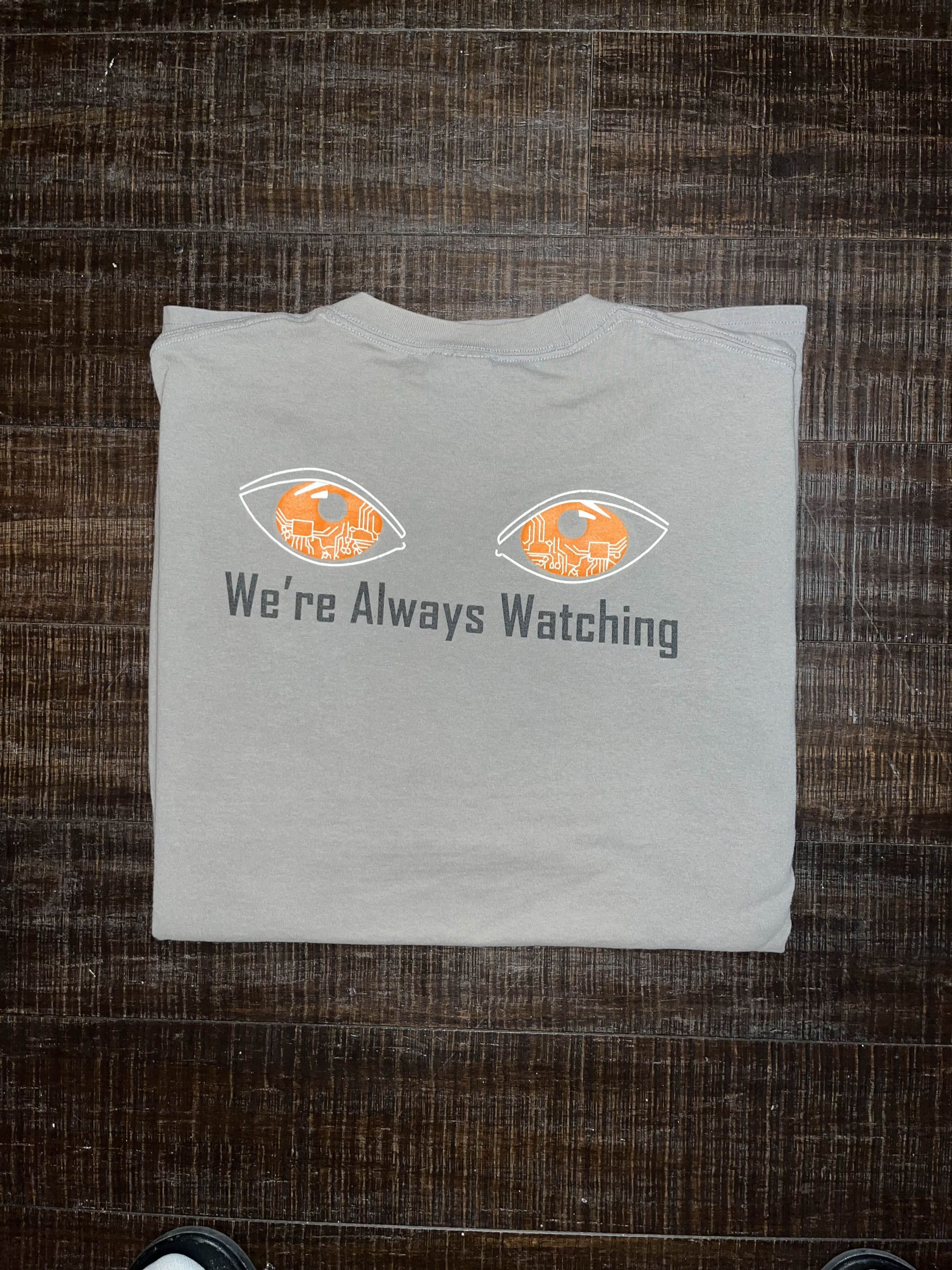 The Game × Vintage Y2K Tech Shirt "We're Always Watching" Size US XXL / EU 58 / 5 - 1 Thumbnail