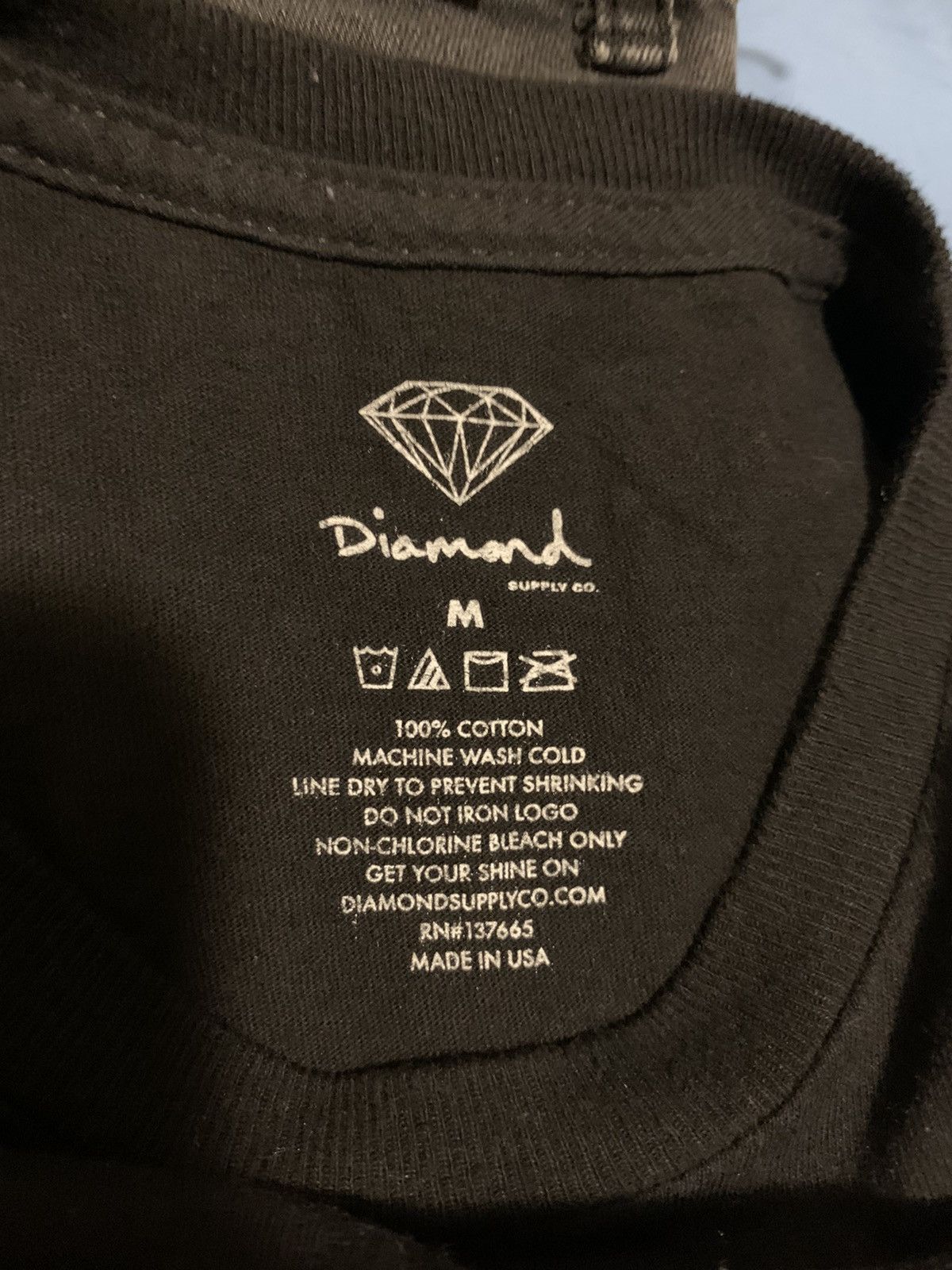 Diamond Supply Co. × Vintage Diamond Supply Co. Script Tee Size US M / EU 48-50 / 2 - 4 Thumbnail