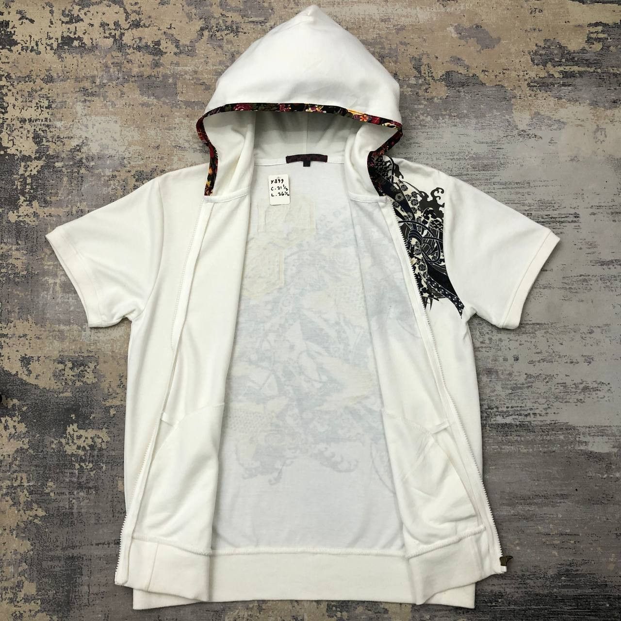 Japanese Brand Y399 JAPAN SUKAJAN KOI HOODIE Size L / US 10 / IT 46 - 3 Thumbnail