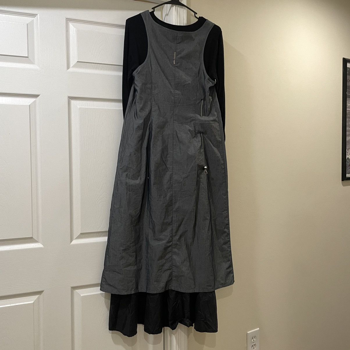 Cop Copine Vintage 2 piece Cop Copine Grey Dress Size L / US 10 / IT 46 - 8 Thumbnail