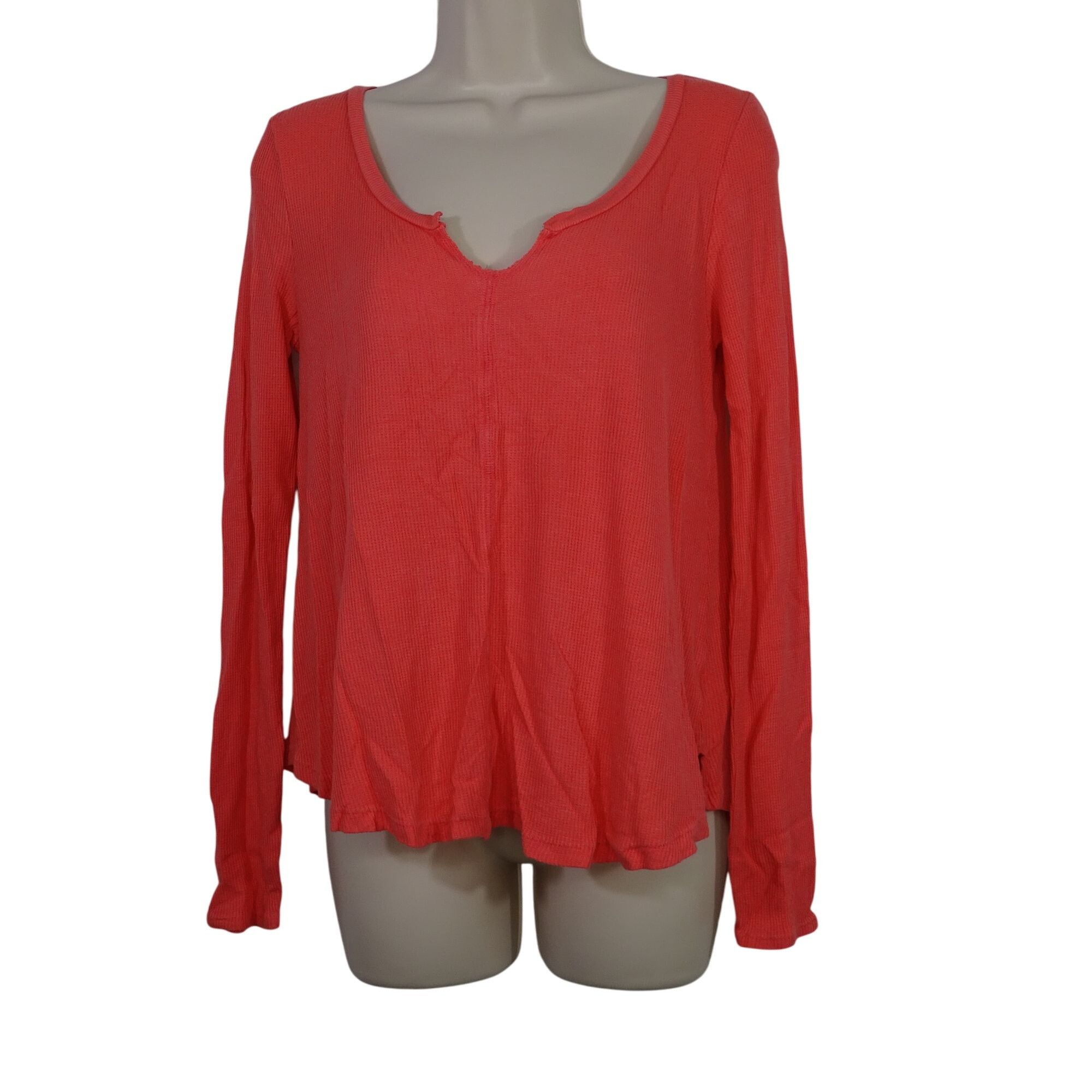 American Eagle Outfitters American Eagle Outfitters Soft and Sexy Waffle Knit Thermal Size S / US 4 / IT 40 - 1 Thumbnail