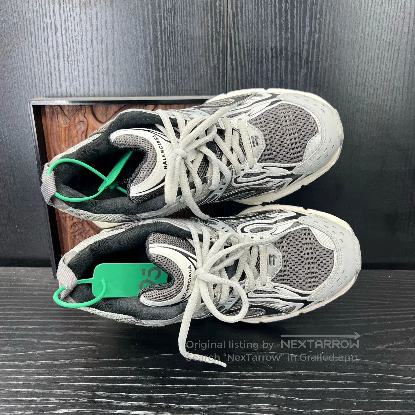 Balenciaga Balenciaga X-Pander Gray Sneakers Used. Size US 5 / EU 37 - 5 Thumbnail