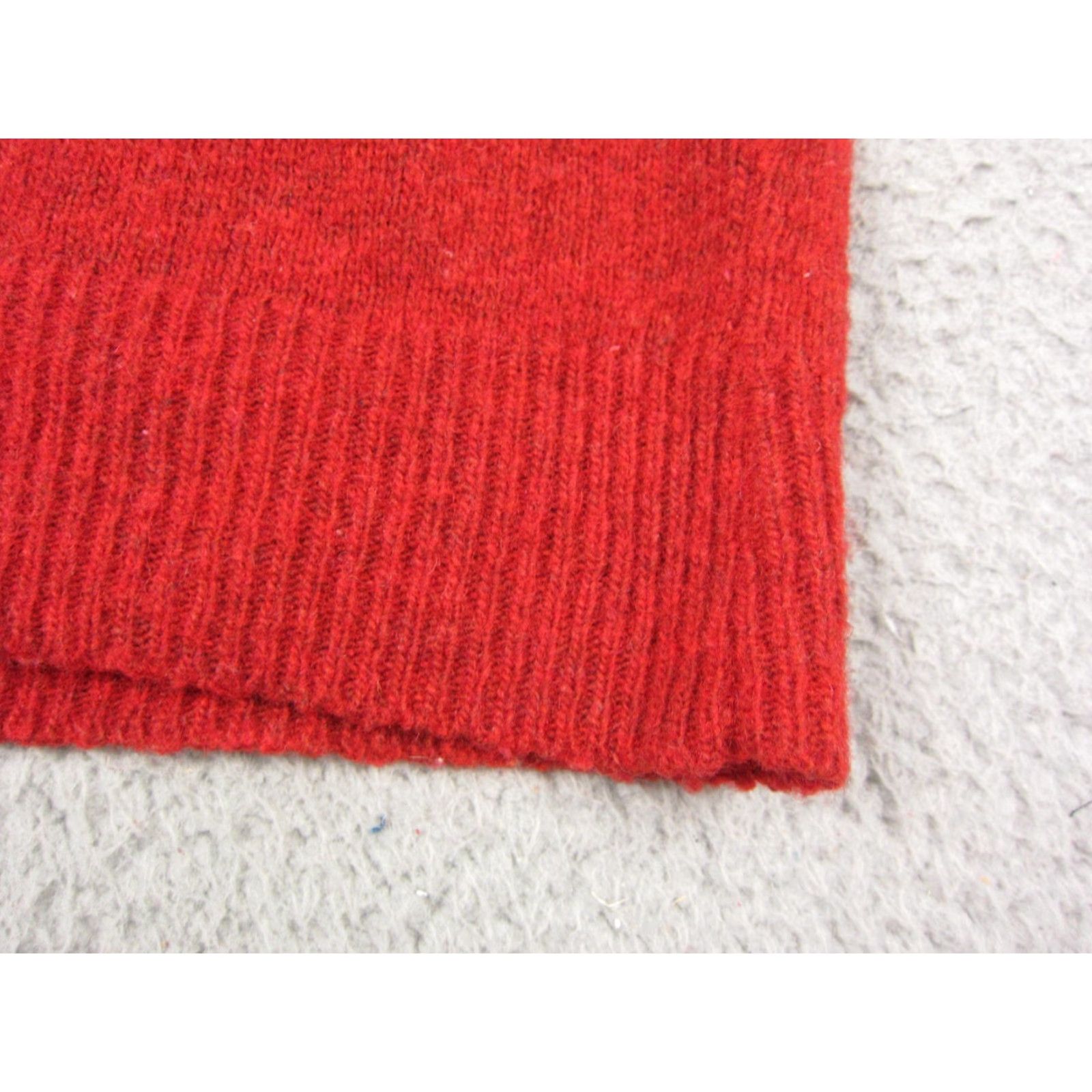 Vintage VINTAGE Studio One Sweater Mens L Red Wool V-Neck Made in USA Disco Size US L / EU 52-54 / 3 - 4 Thumbnail