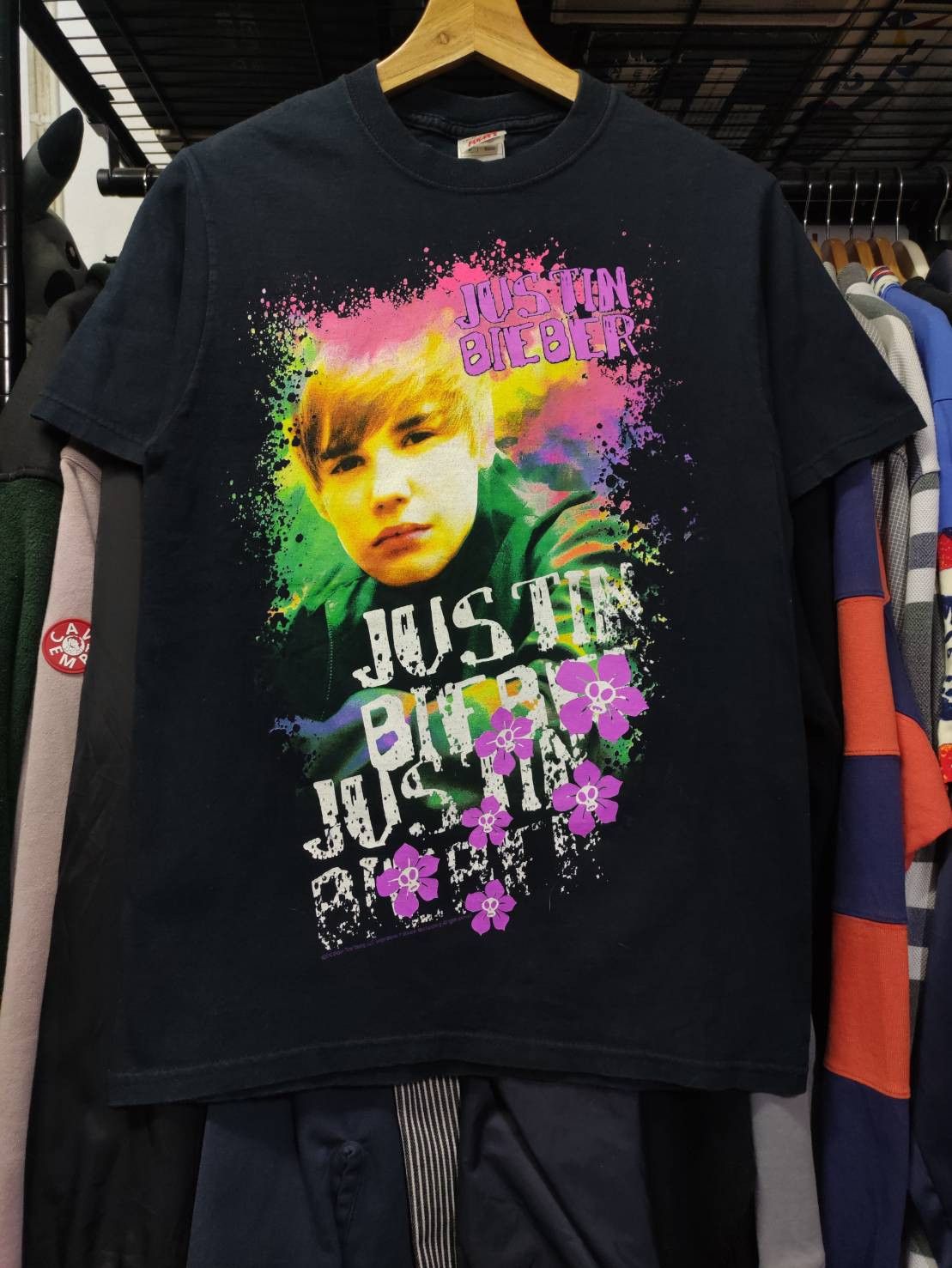 Justin Bieber Vtg Justin Bieber My World Tour Promo T-Shirt Size US S / EU 44-46 / 1 - 3 Thumbnail