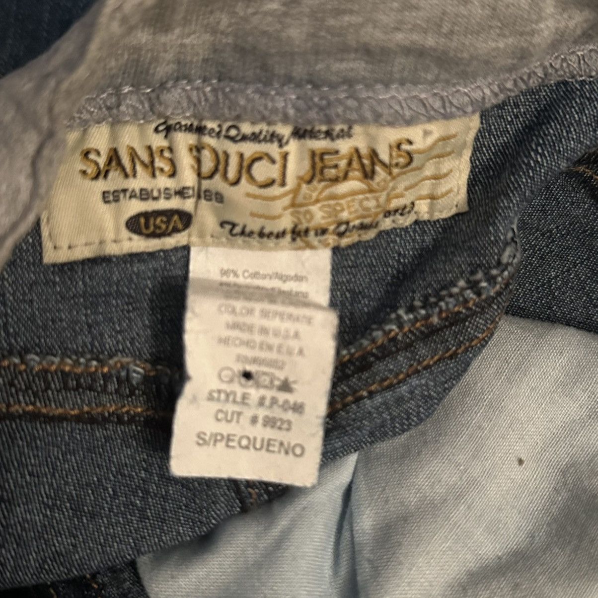 Other Vintage Sans Souci drawstring bootcut jeans Size 26" / US 2 / IT 38 - 5 Thumbnail