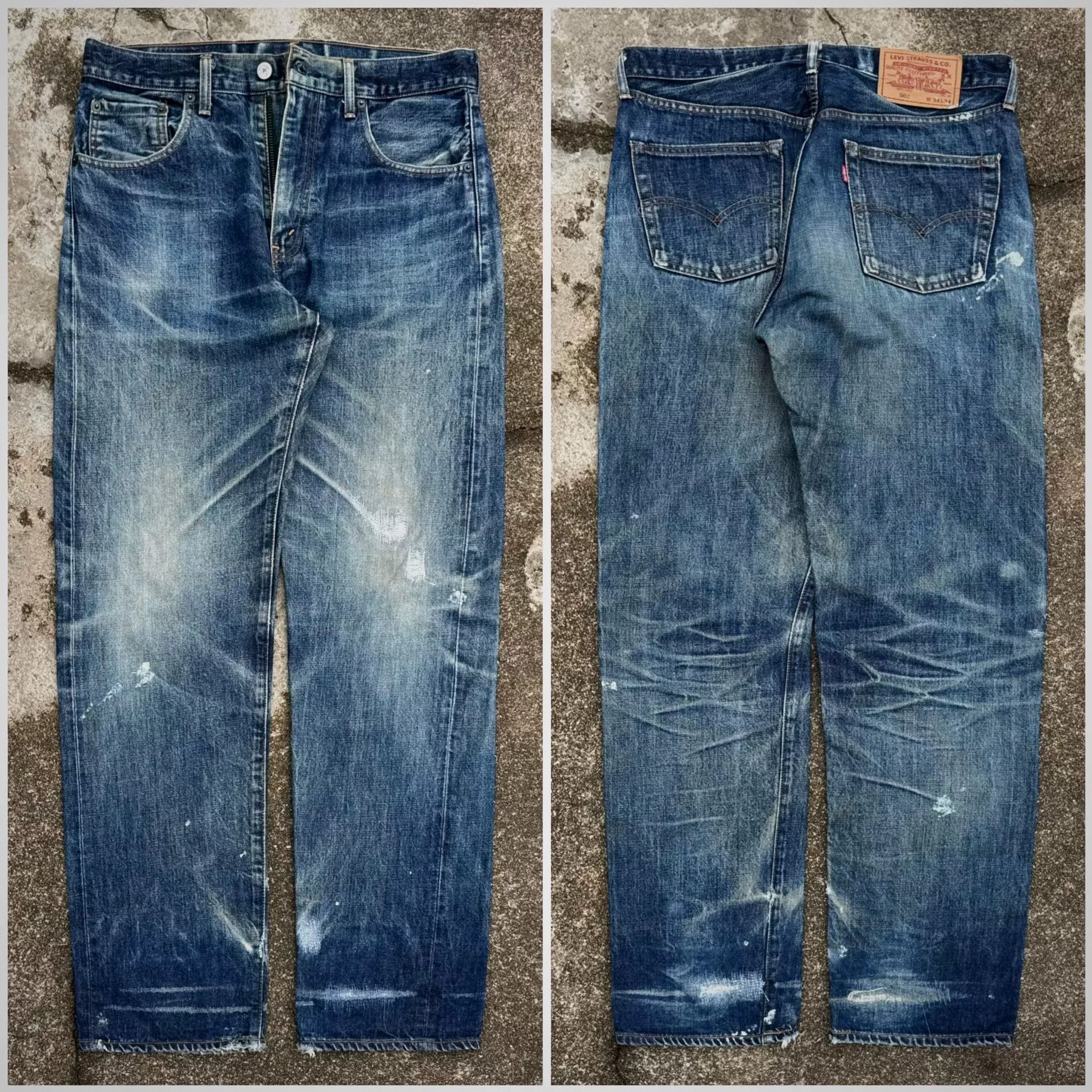 Vintage Vintage Levi's LVC 502xx Japan 1996 Size US 32 / EU 48 - 1 Thumbnail