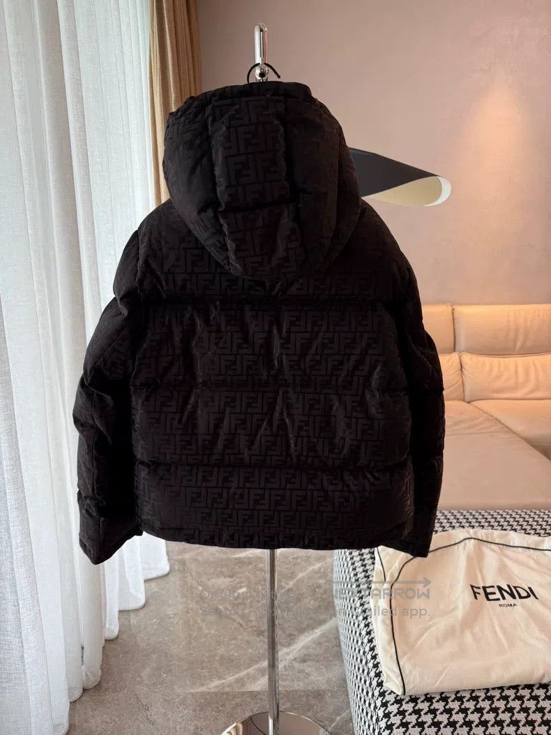 Fendi Fendi Monogrammed Puffer Jacket Size L / US 10 / IT 46 - 3 Thumbnail