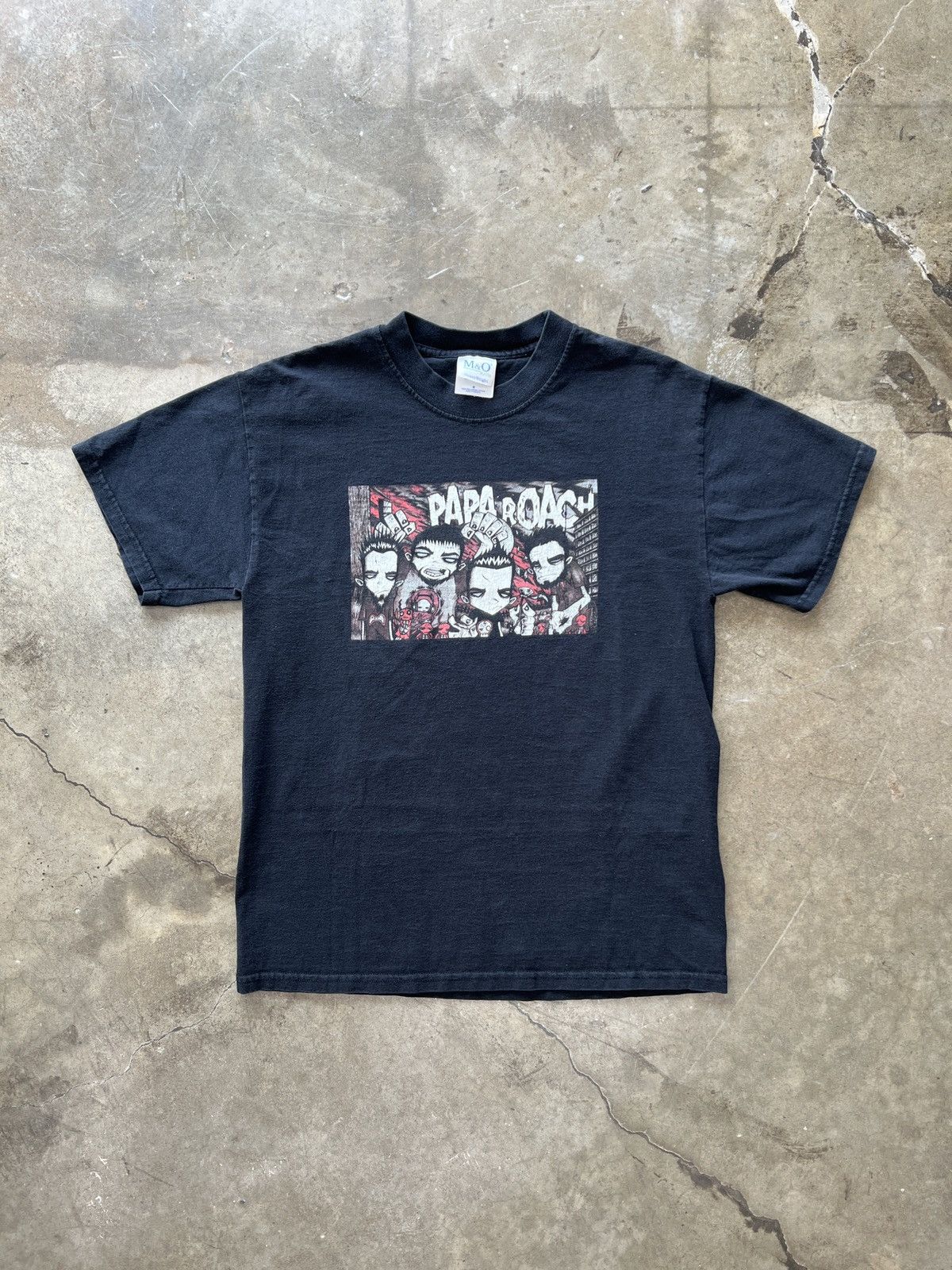 Band Tees × Vintage Vintage Y2k Papa Roach Band Tee Medium Size US M / EU 48-50 / 2 - 2 Thumbnail