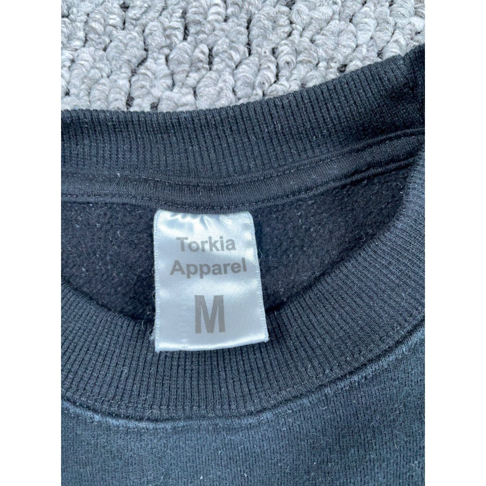 Vintage Torkia New York City Skyline Sweatshirt Adult Medium Black Crewneck NYC Apparel Size US M / EU 48-50 / 2 - 3 Thumbnail