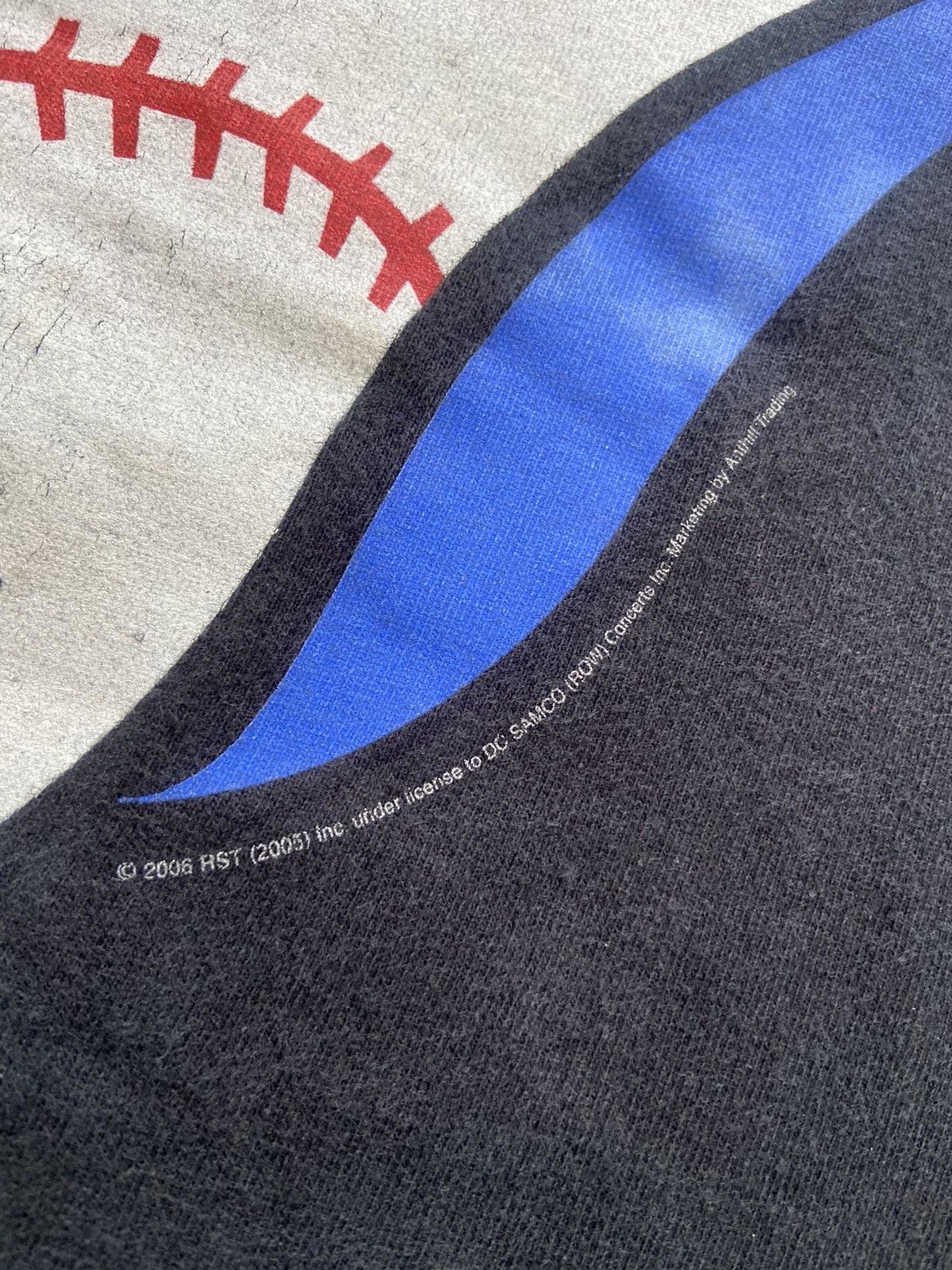 Band Tees Vintage Y2K Assymetrical Hybrid Rolling Stone Tshirt Size US M / EU 48-50 / 2 - 4 Thumbnail