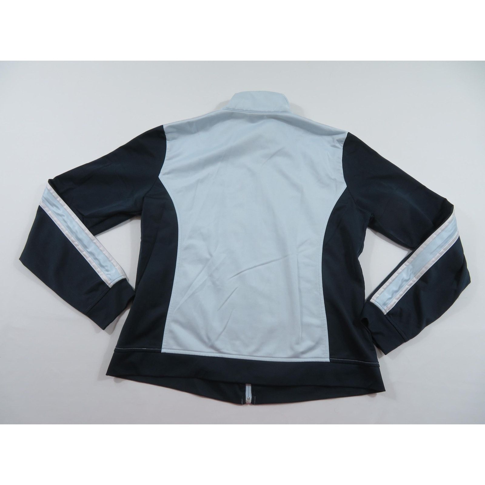 Nike NIKE Womens Track Jacket Light Blue & Navy Sz XL Y2K Size XL / US 12-14 / IT 48-50 - 3 Thumbnail