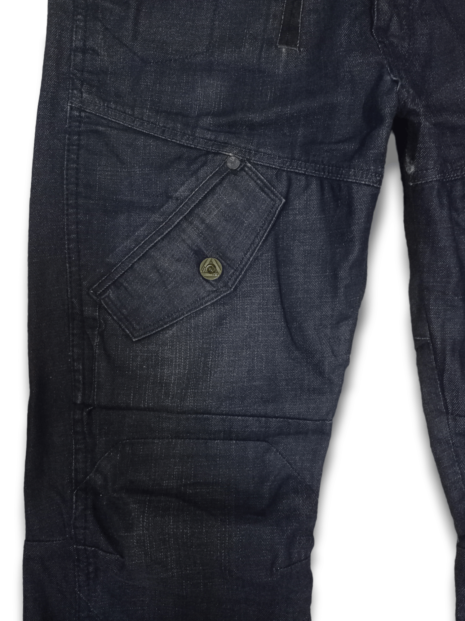 G-Star Vintage G Star Raw Tactical Pocket Cargo Loose Denim Pants Size US 28 / EU 44 - 7 Thumbnail