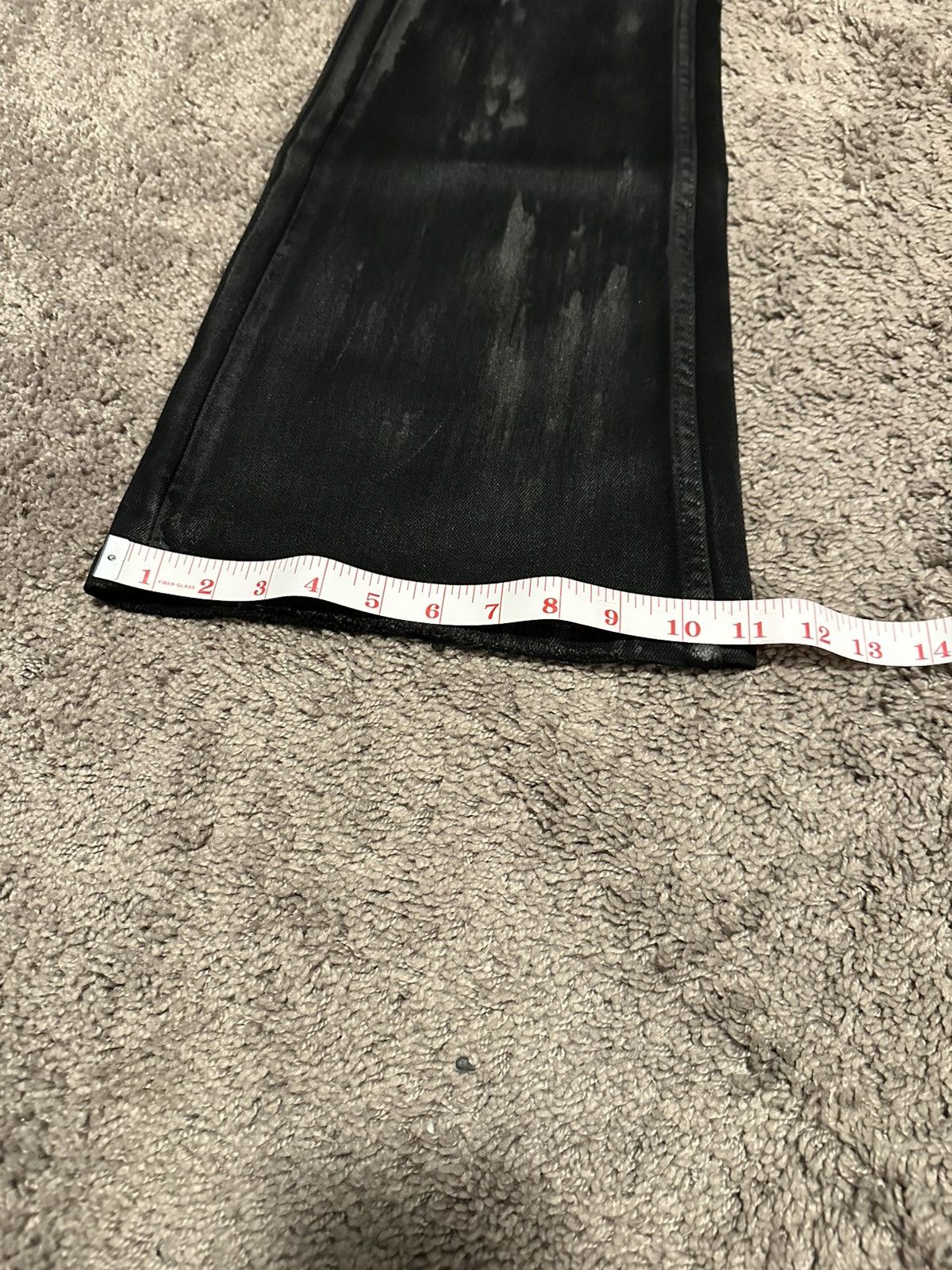 Other Black Flared Denim Size US 34 / EU 50 - 12 Thumbnail