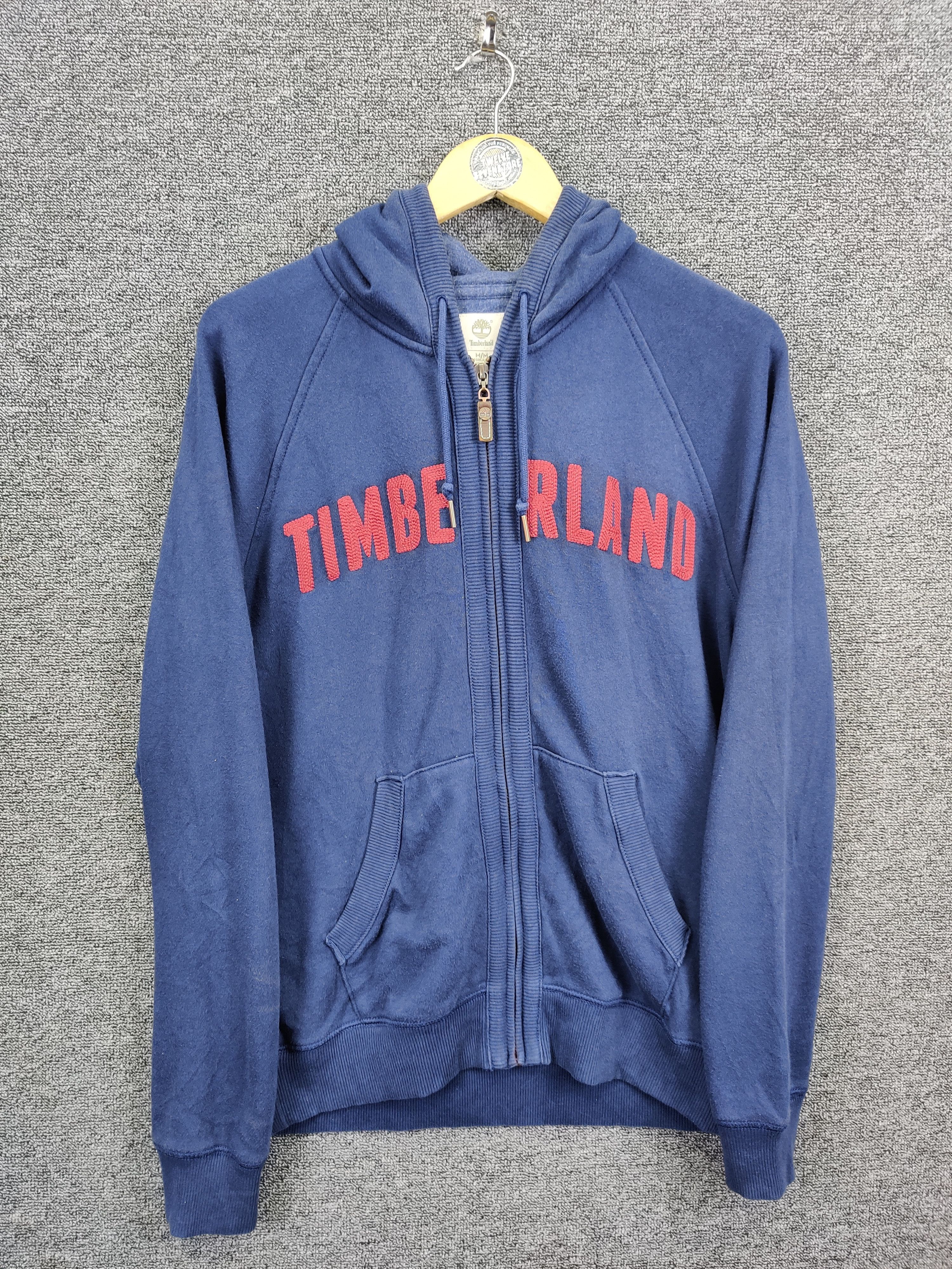 Timberland Vintage Timberland Zipper Sweatshirt Hoodie Size US M / EU 48-50 / 2 - 1 Thumbnail