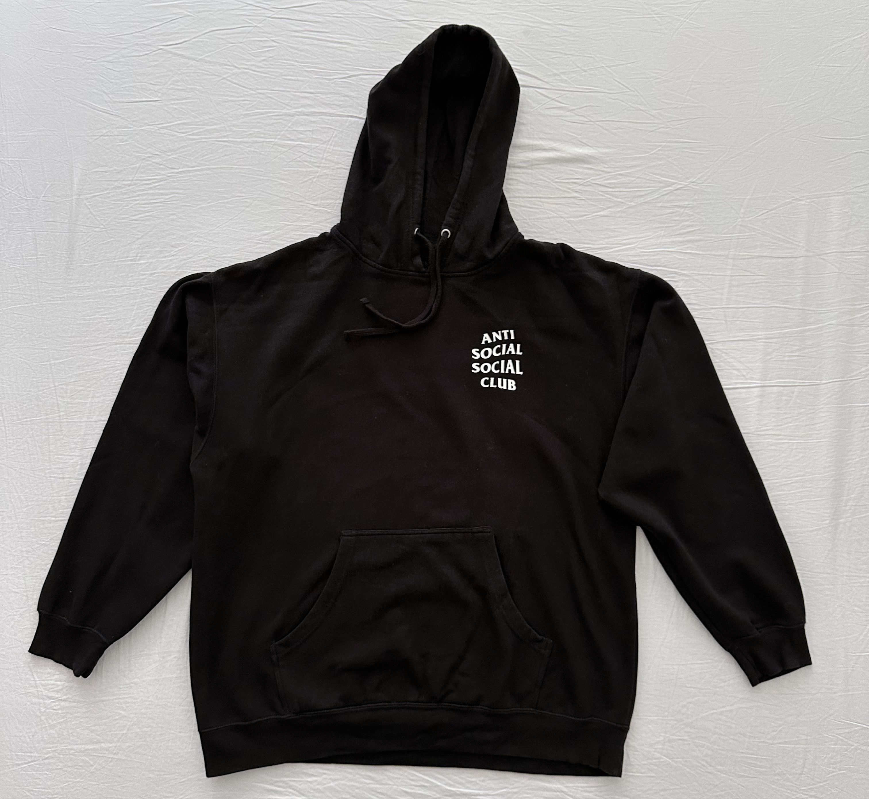 Anti Social Social Club Anti Social Social Club Hoodie Black Size US XL / EU 56 / 4 - 1 Thumbnail