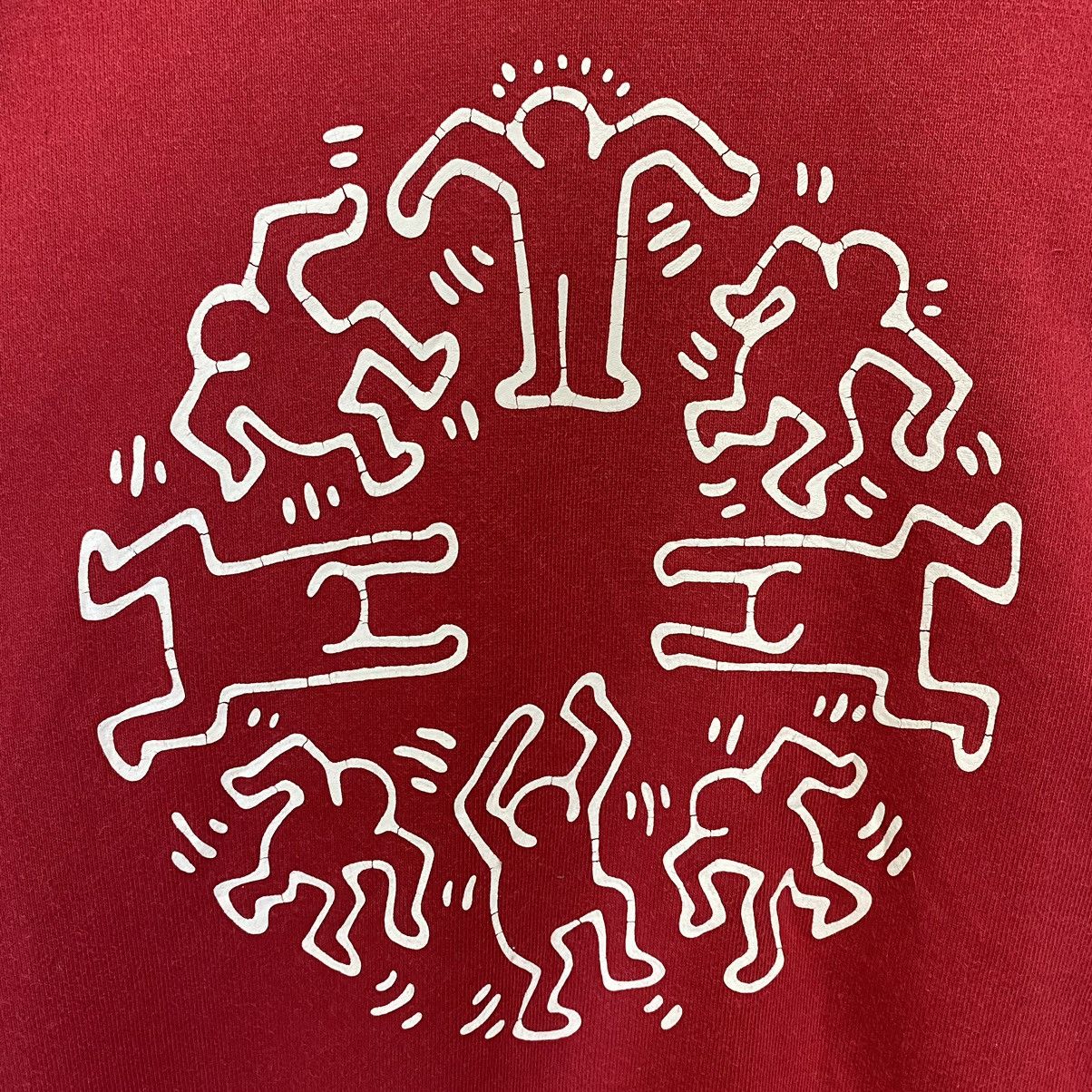 Japanese Brand × Keith Haring Keith Hiring Big Logo Crewneck Sweatshirt Size US M / EU 48-50 / 2 - 5 Thumbnail