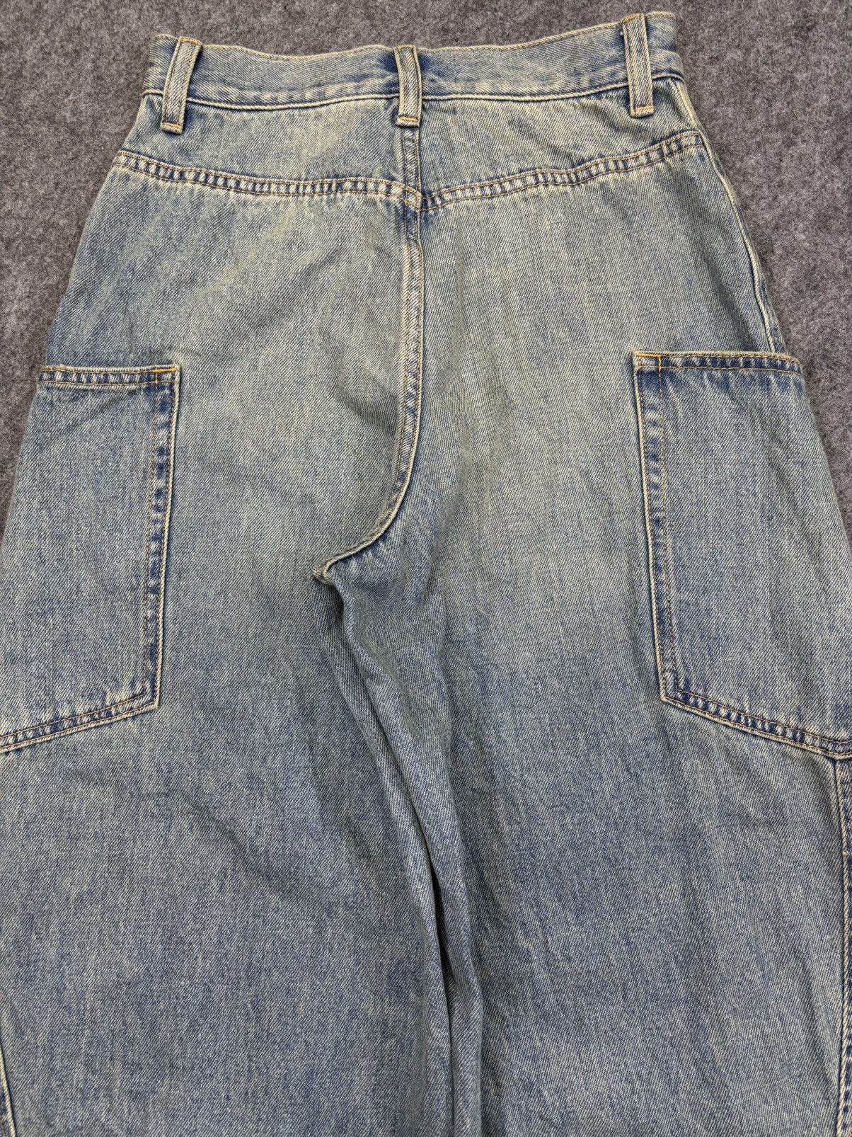 MOUSSY 💥Super Balloon💥Archival Style Cargo Balloon Denim F927 Size 25" / US 0 / IT 36 - 11 Thumbnail