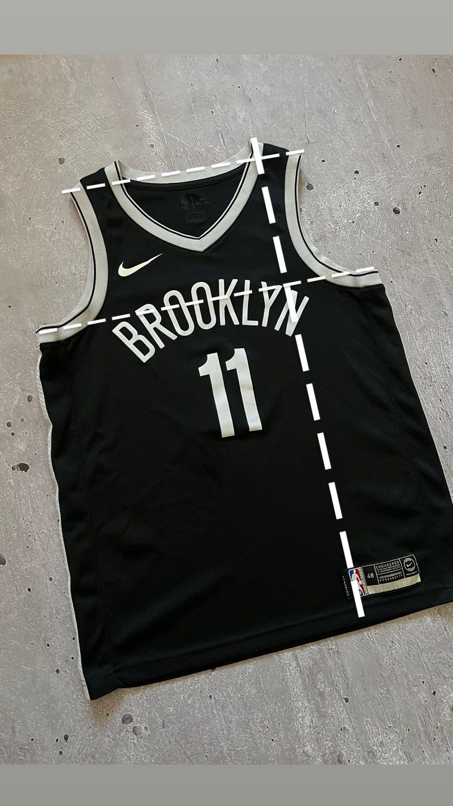 Nike Nike Brooklyn NBA Jersey Irving #11 Size L Size US L / EU 52-54 / 3 - 2 Thumbnail