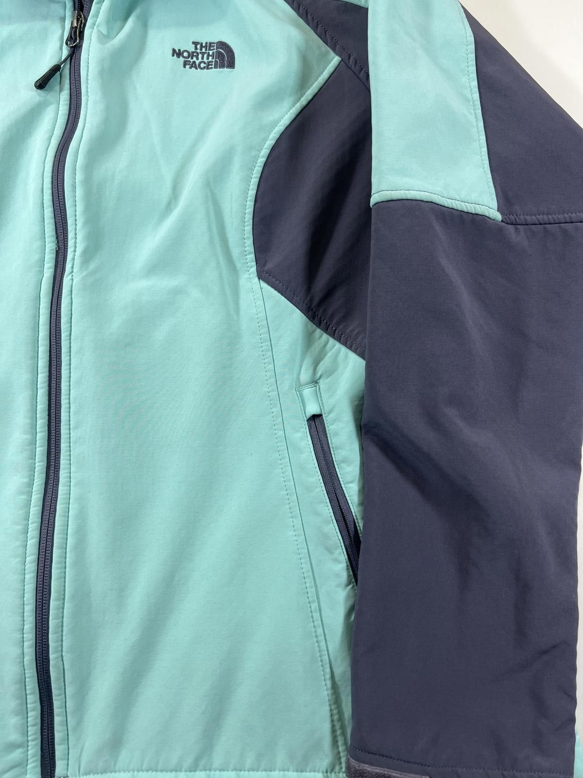 The North Face The North Face Women's Light Blue and Navy Softshell Jacket Size XXL / US 16-18 / IT 52-54 - 5 Thumbnail