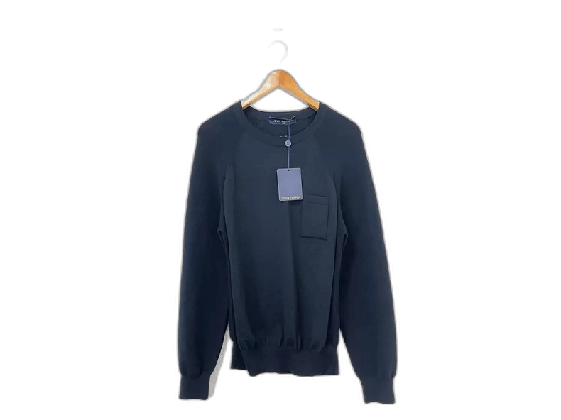 Louis Vuitton Louis Vuitton Wool Sweater with Pocket Size US XL / EU 56 / 4 - 1 Thumbnail