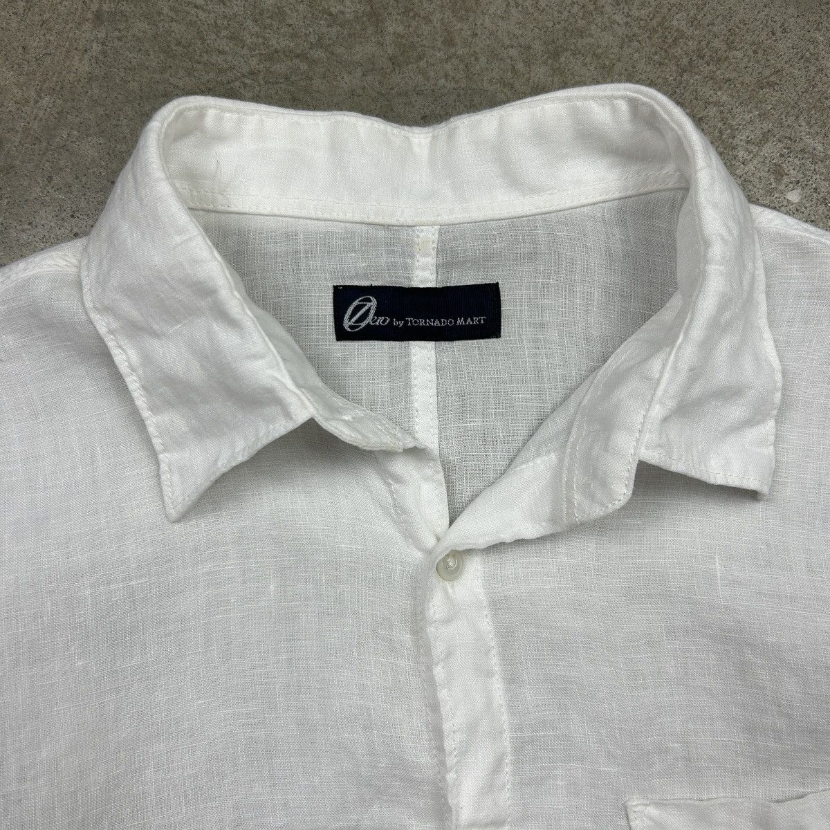 Tornado Mart zero by tornado mart linen shirt Size US M / EU 48-50 / 2 - 9 Thumbnail