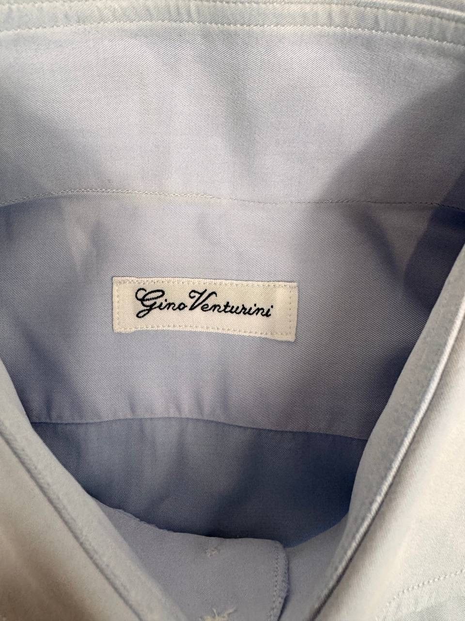Other Gino Venturini Men's Shirt Light Blue Size L Size US L / EU 52-54 / 3 - 5 Thumbnail