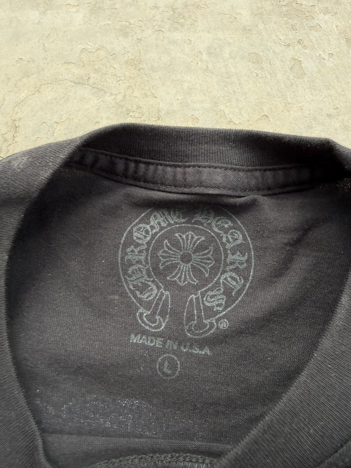 Chrome Hearts Chrome Hearts x Aerosmith x Yungblud Cross Graphic Tee Large Size US L / EU 52-54 / 3 - 7 Thumbnail