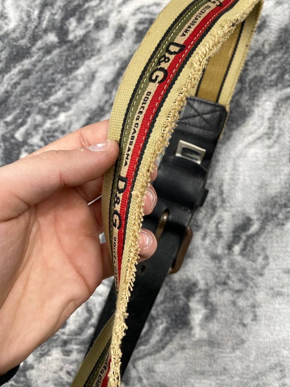 Dolce & Gabbana Vintage Dolce & Gabbana Monogram Logo DG Belt Size ONE SIZE - 4 Thumbnail