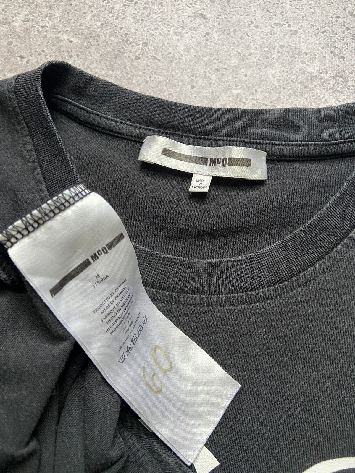Alexander McQueen Alexander McQueen Logo Tee MCQ Size US M / EU 48-50 / 2 - 3 Thumbnail