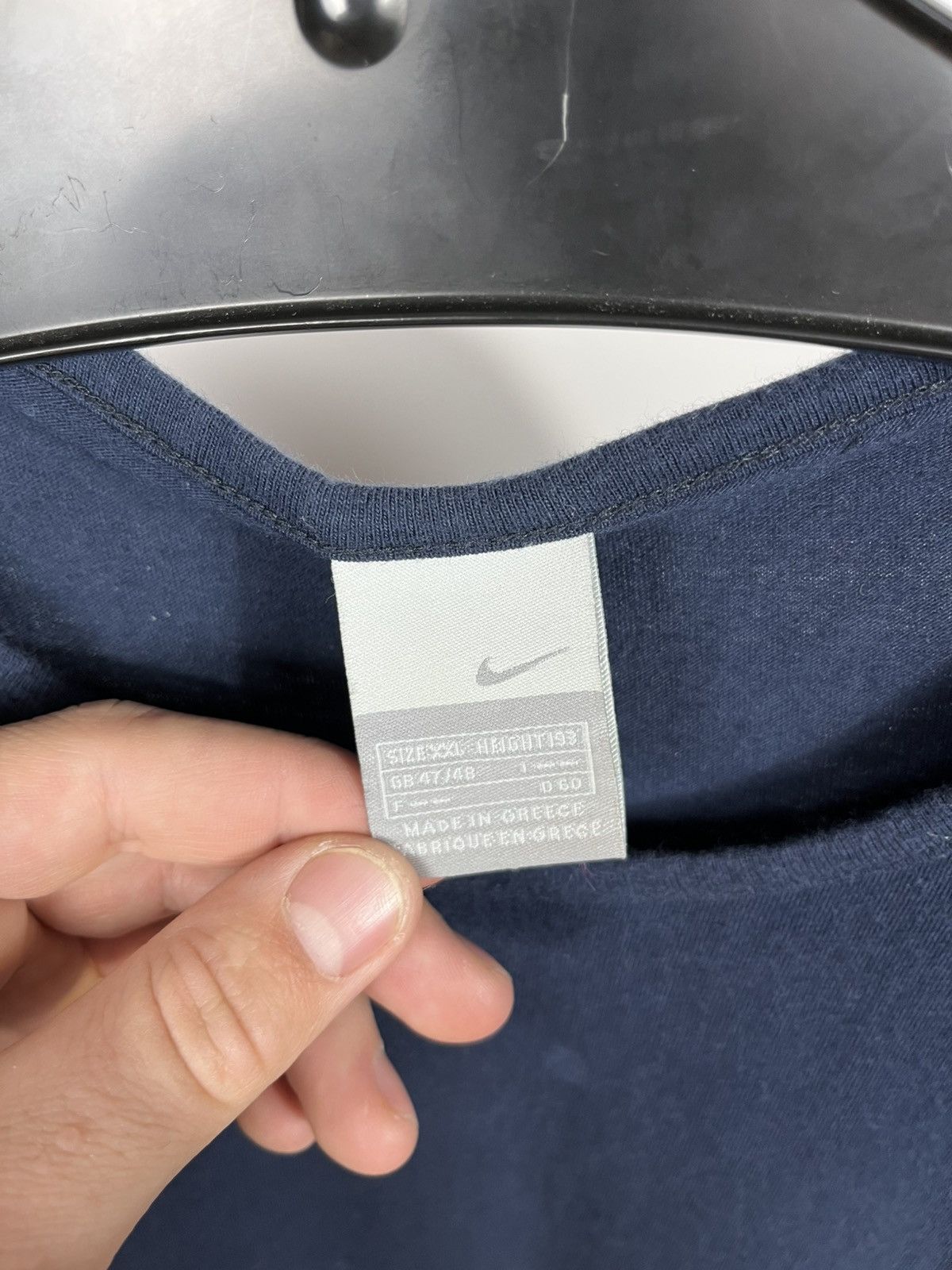 Nike Nike Vintage Sleeveless T Shirt Navy Streetwear Y2K Top XXL Size US XXL / EU 58 / 5 - 5 Thumbnail